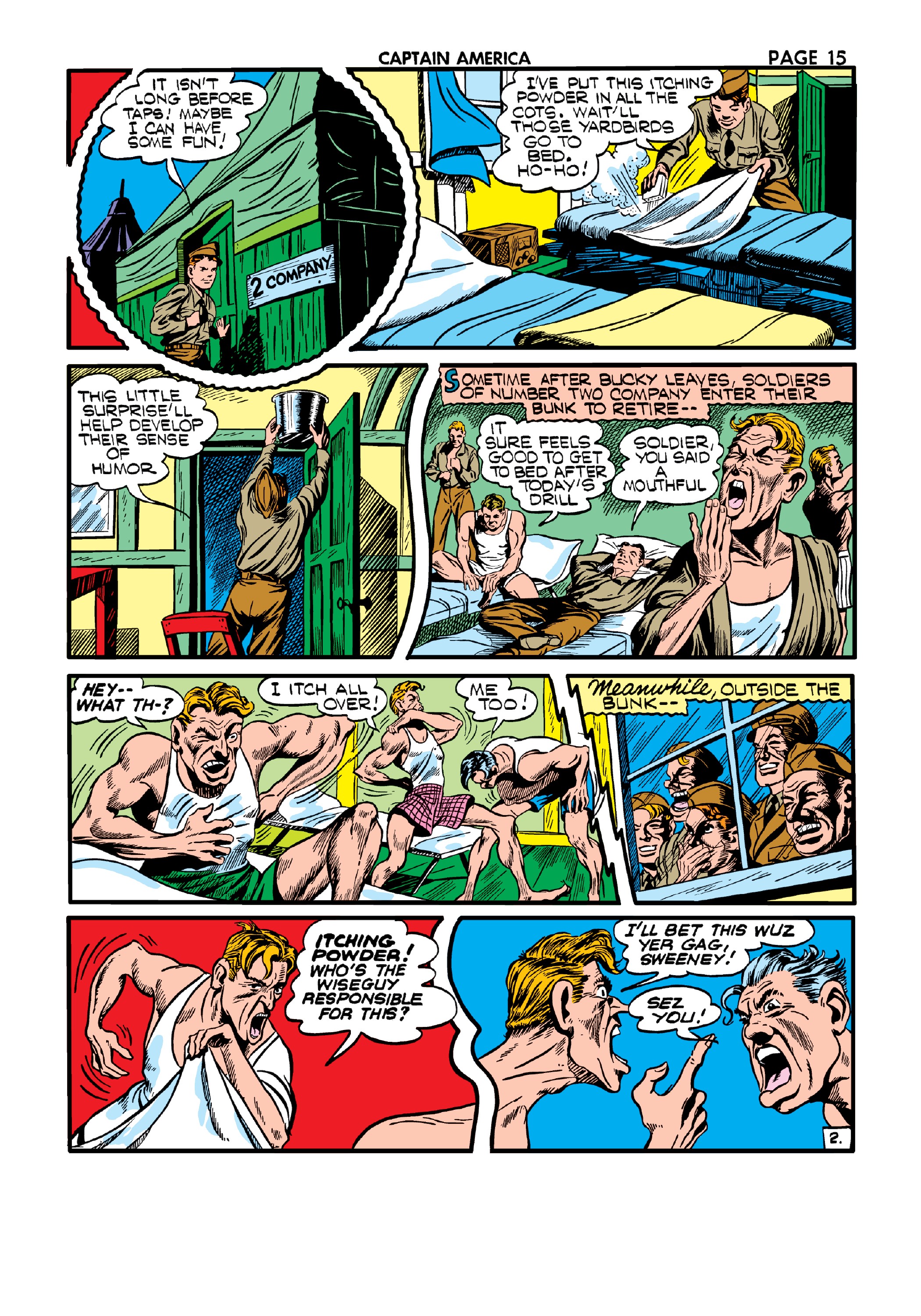 Read online Marvel Masterworks: Golden Age Captain America comic -  Issue # TPB 2 (Part 3) - 21