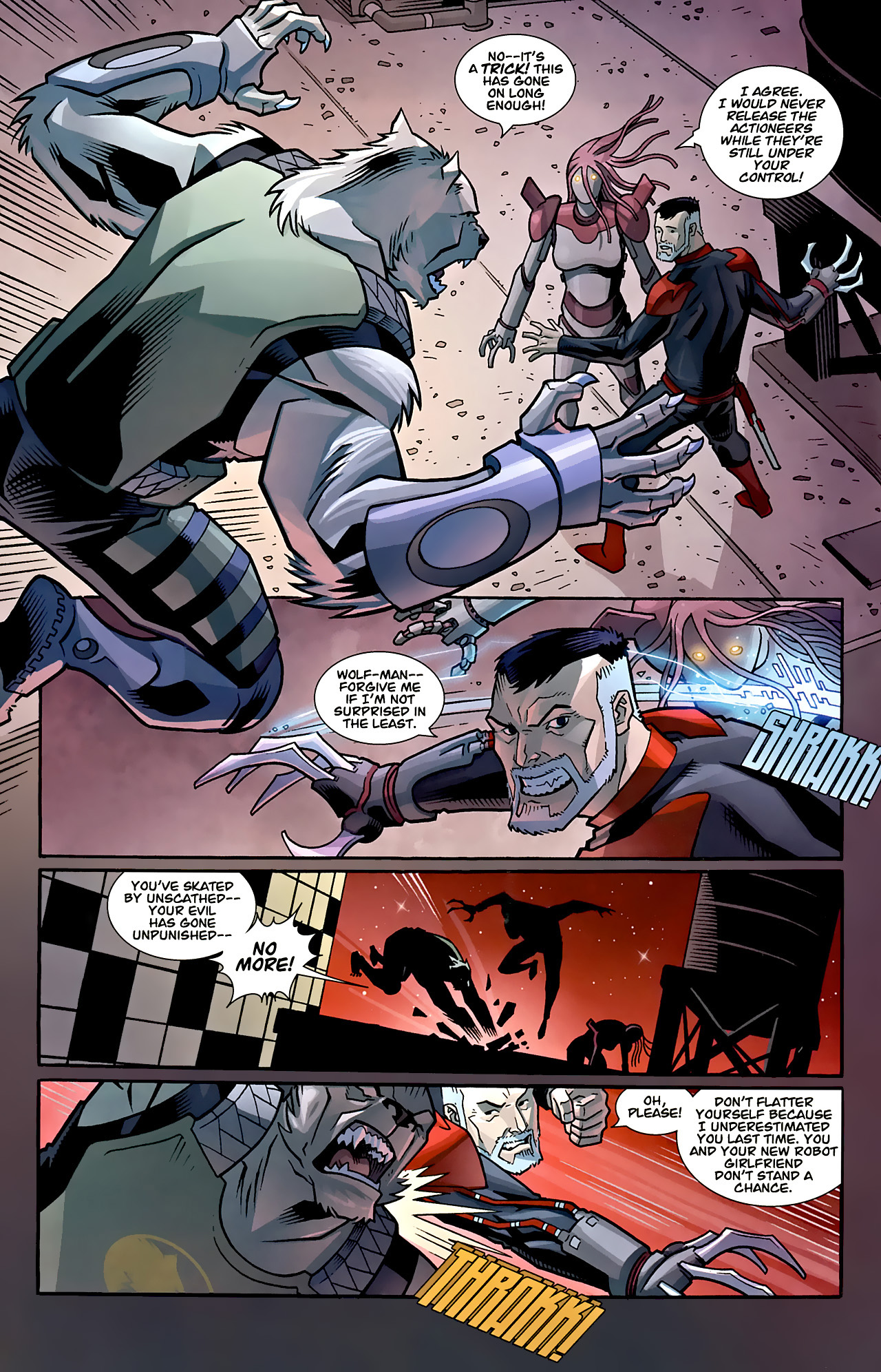 Read online The Astounding Wolf-Man comic -  Issue #22 - 12