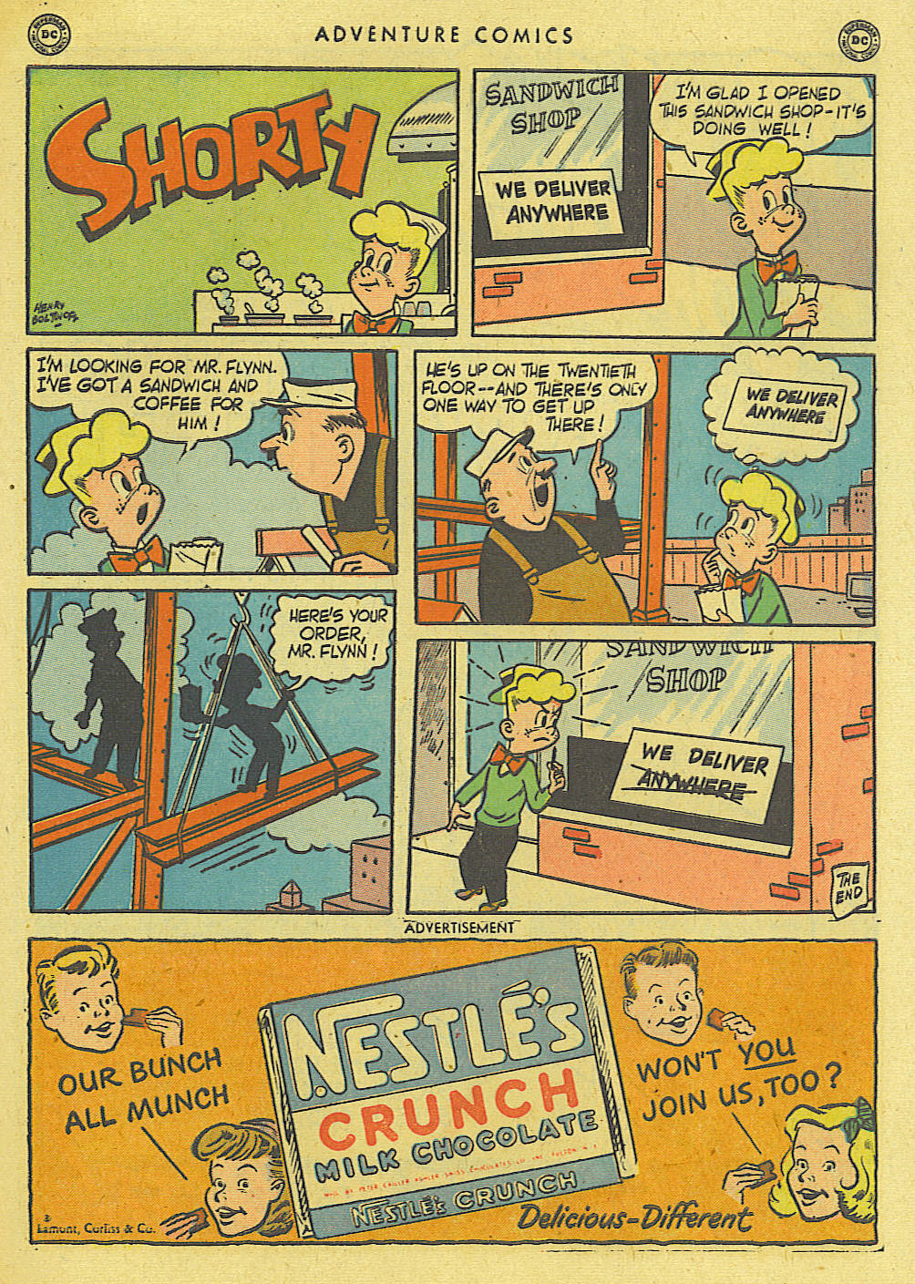 Read online Adventure Comics (1938) comic -  Issue #152 - 39