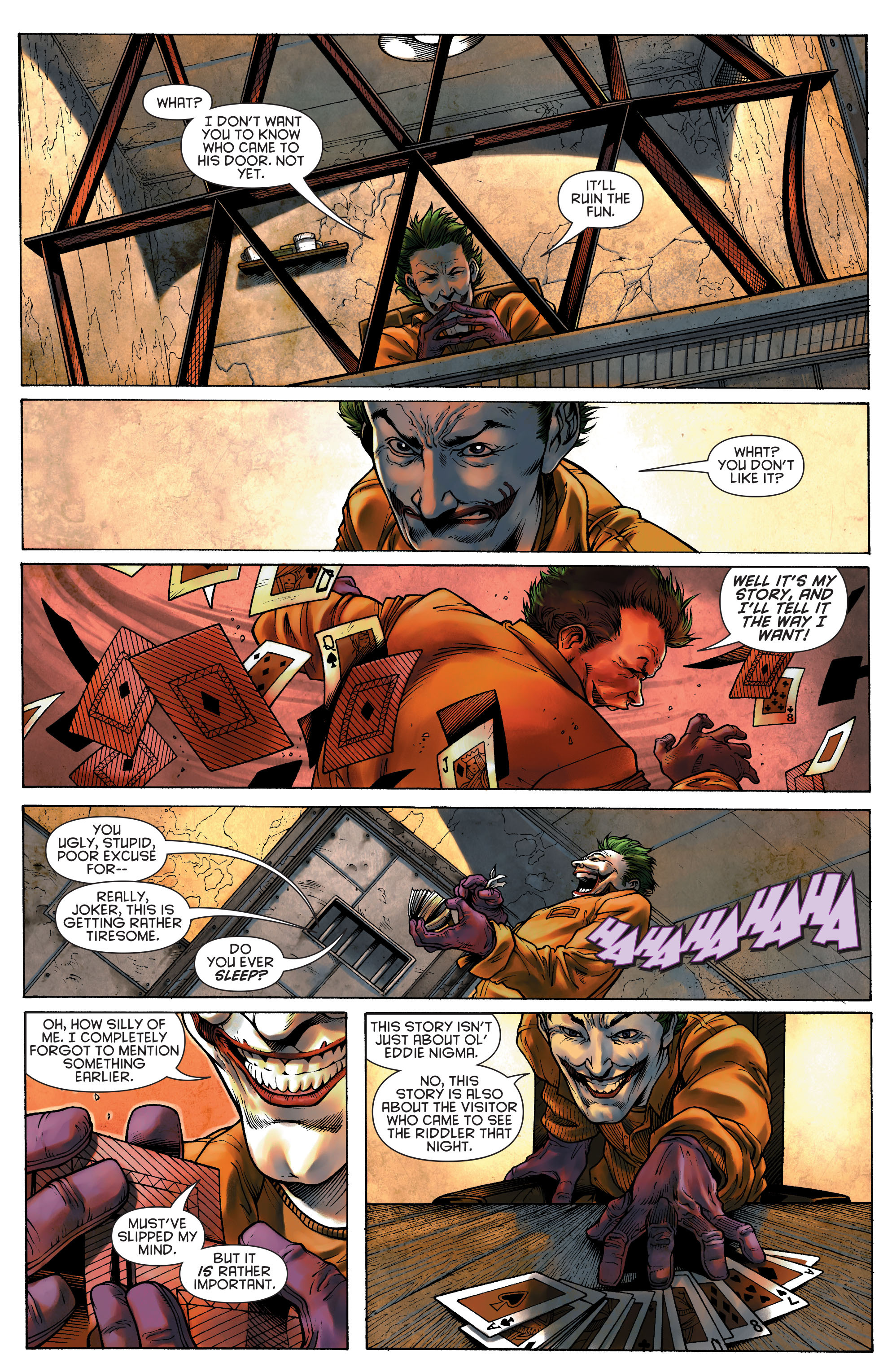 Read online Joker's Asylum II: The Riddler comic -  Issue # Full - 13