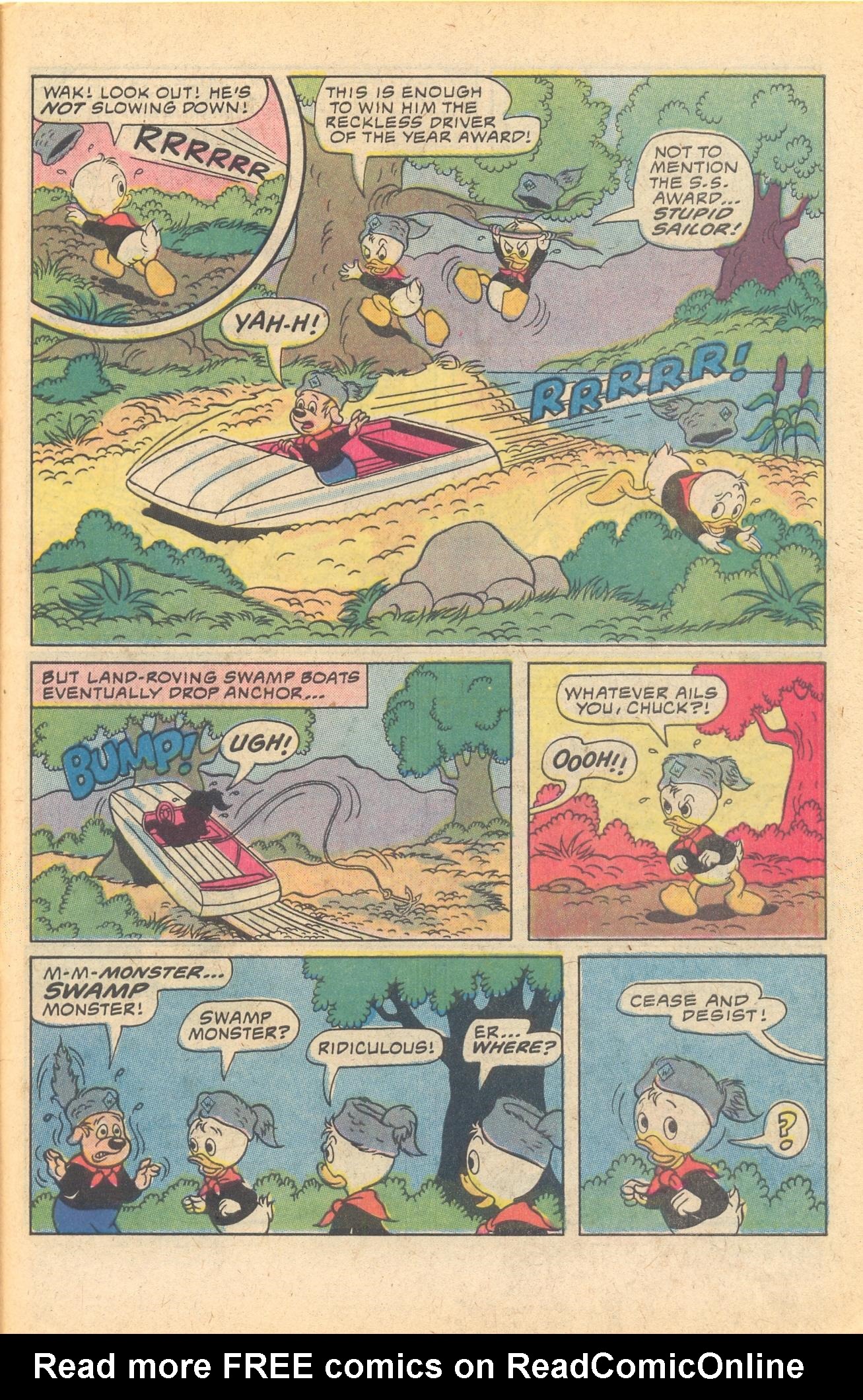 Read online Huey, Dewey, and Louie Junior Woodchucks comic -  Issue #66 - 27