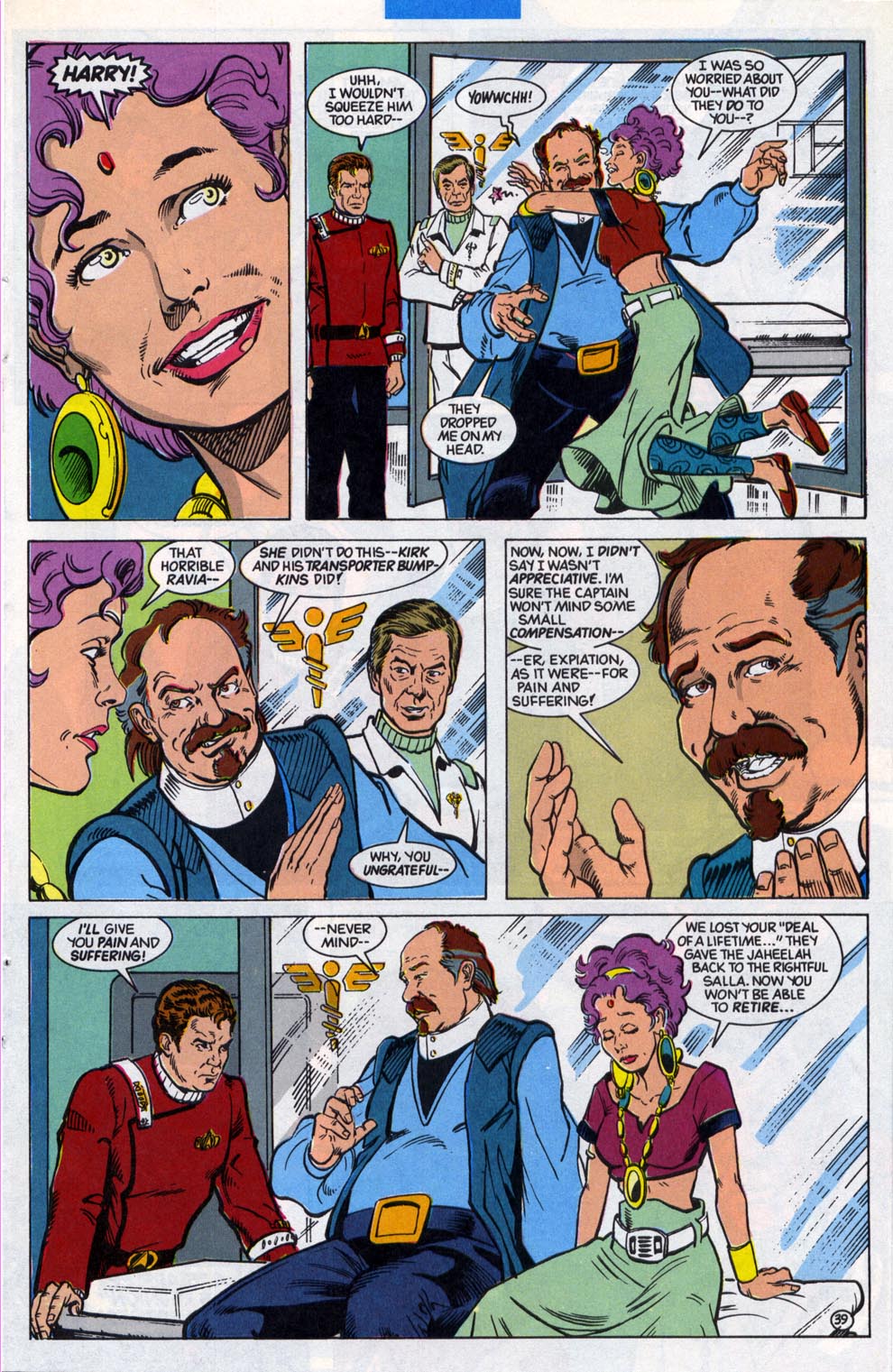 Read online Star Trek (1989) comic -  Issue #24 - 40