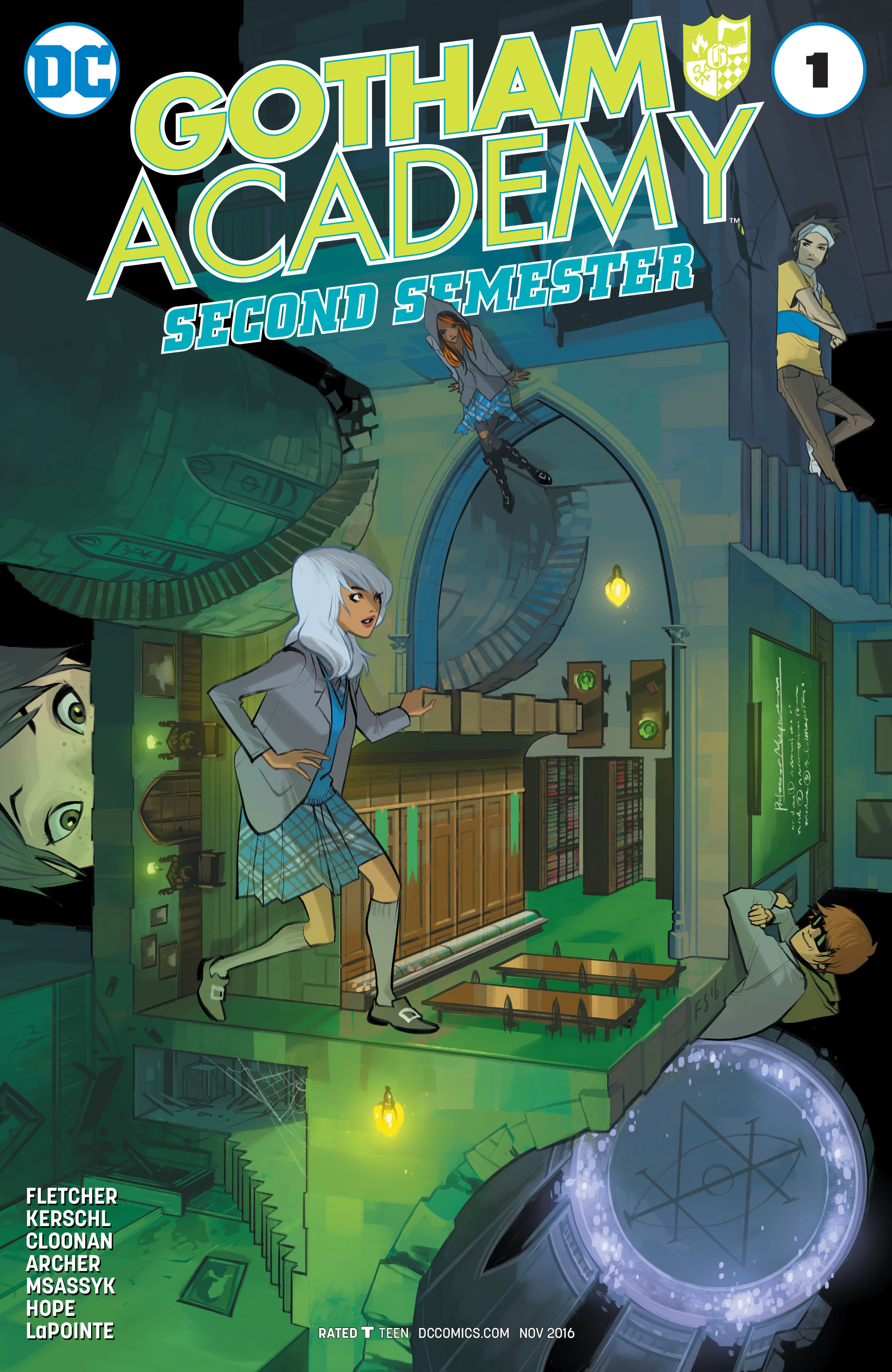 Read online Gotham Academy: Second Semester comic -  Issue #1 - 2