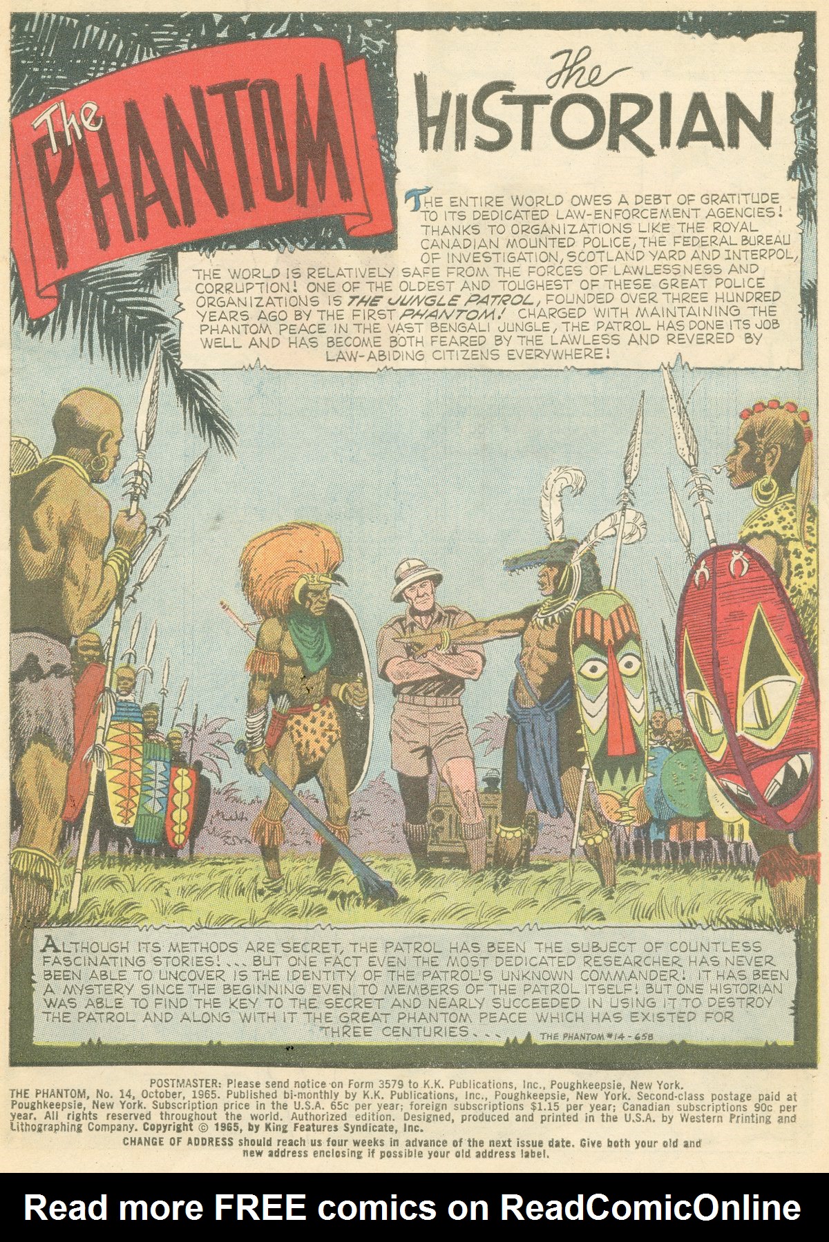 Read online The Phantom (1962) comic -  Issue #14 - 3