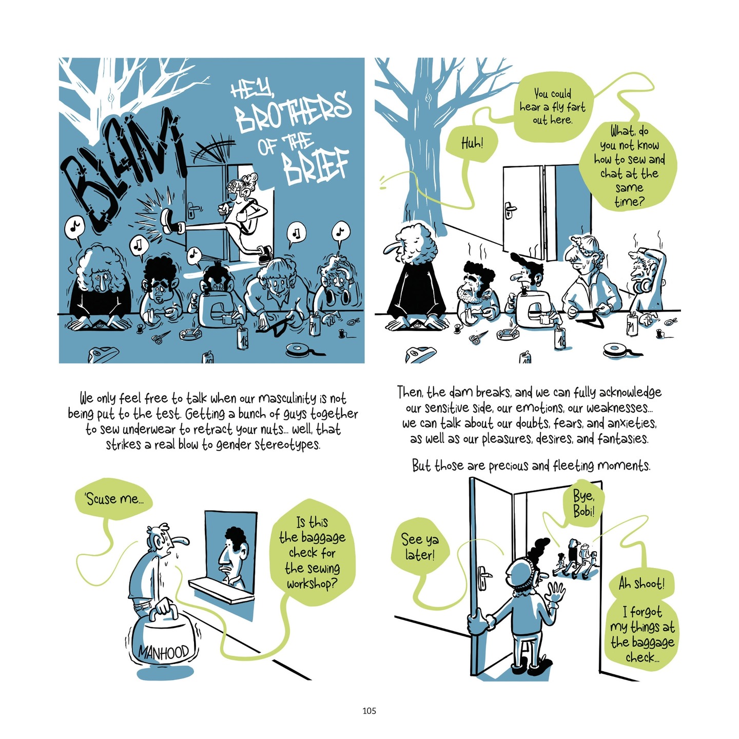 Read online Balls Up A Contraceptive Journey comic -  Issue # TPB - 102