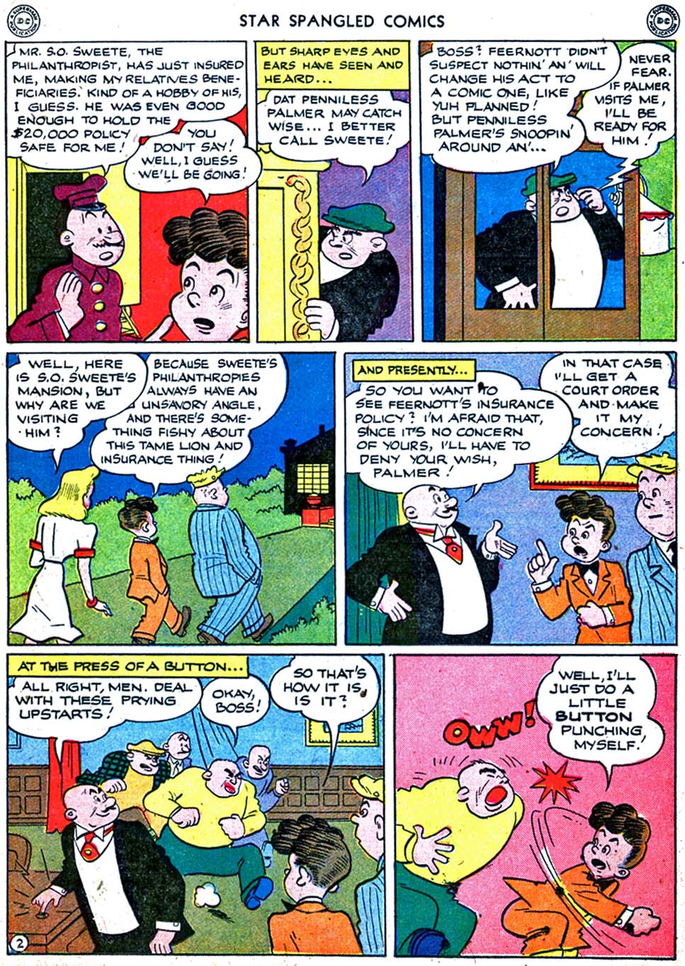 Read online Star Spangled Comics comic -  Issue #33 - 29