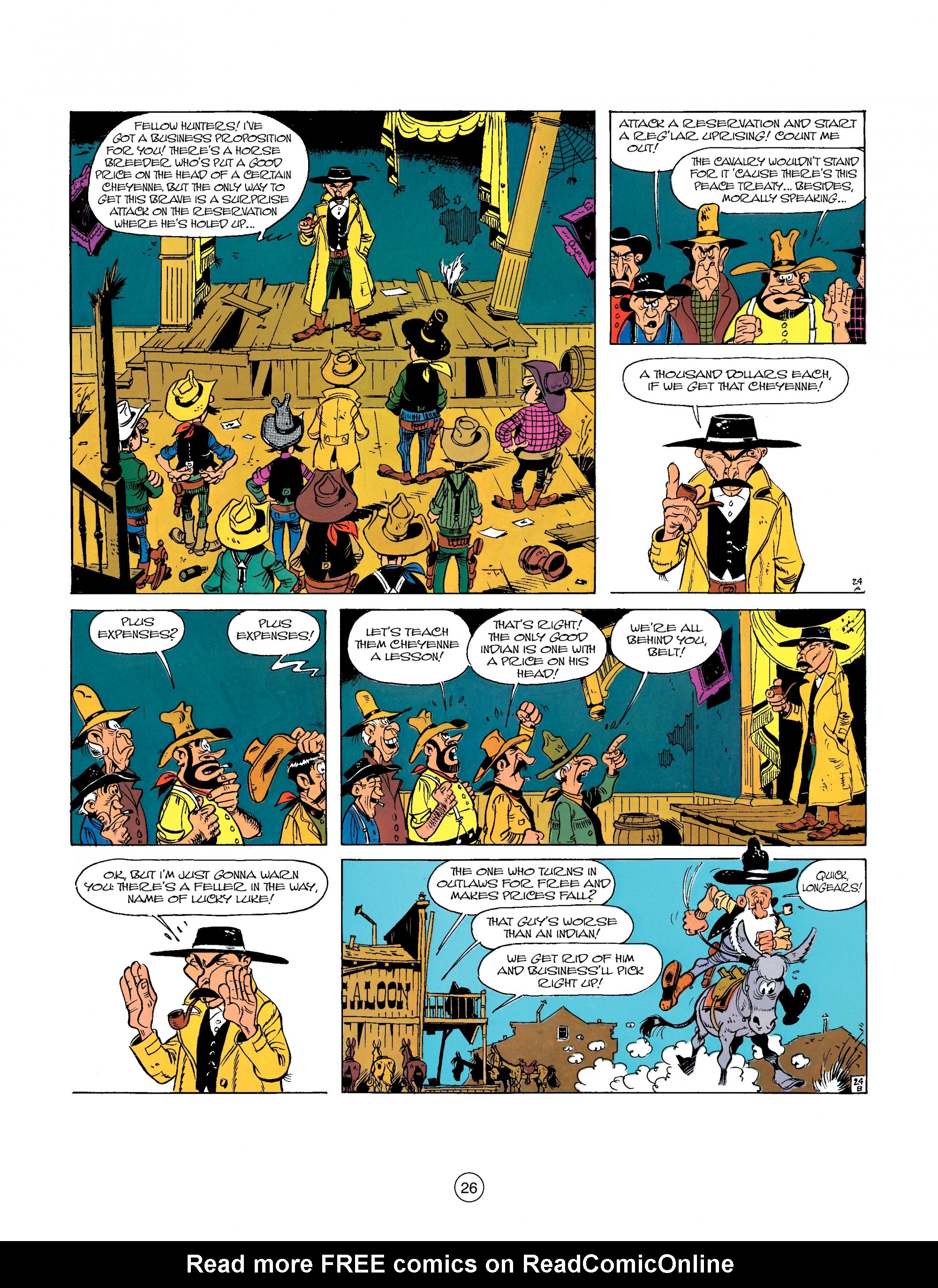 Read online A Lucky Luke Adventure comic -  Issue #26 - 26