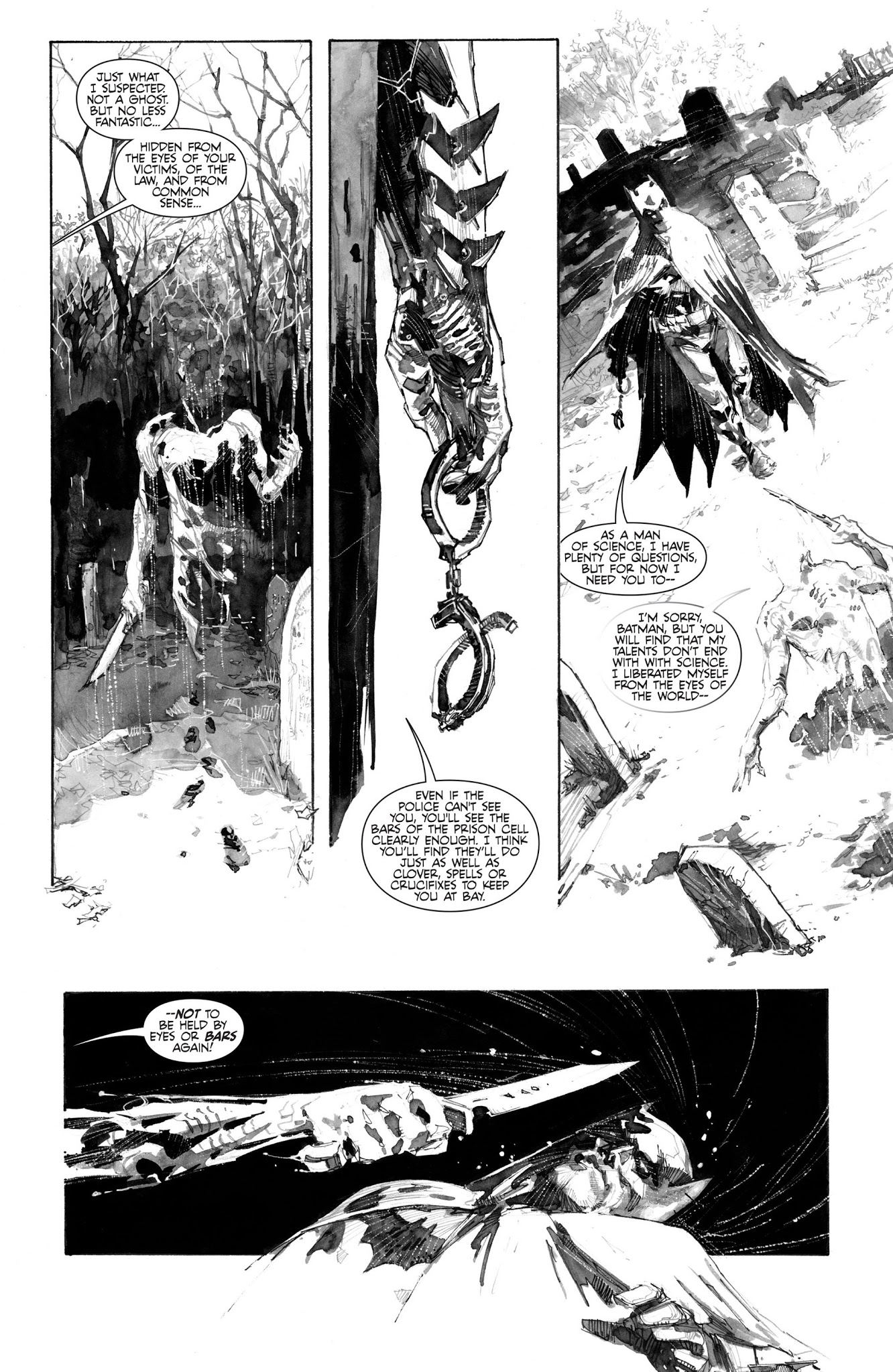 Read online Batman Black and White (2013) comic -  Issue #4 - 8