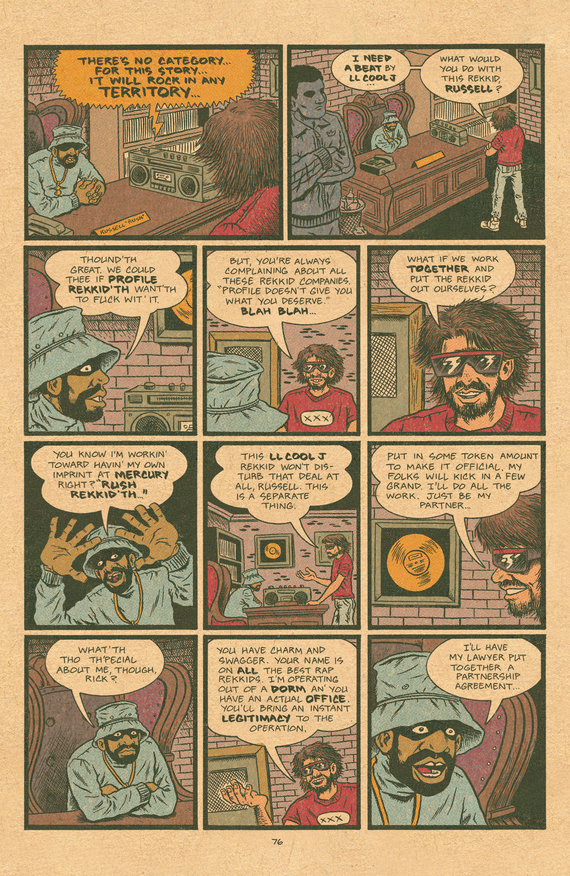 Read online Free Comic Book Day 2015 comic -  Issue # Hip Hop Family Tree Three-in-One - Featuring Cosplayers - 26