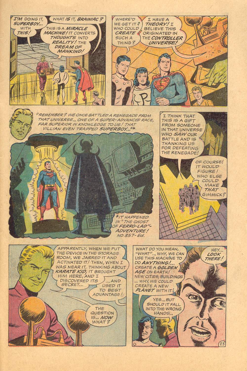 Read online Adventure Comics (1938) comic -  Issue #367 - 32