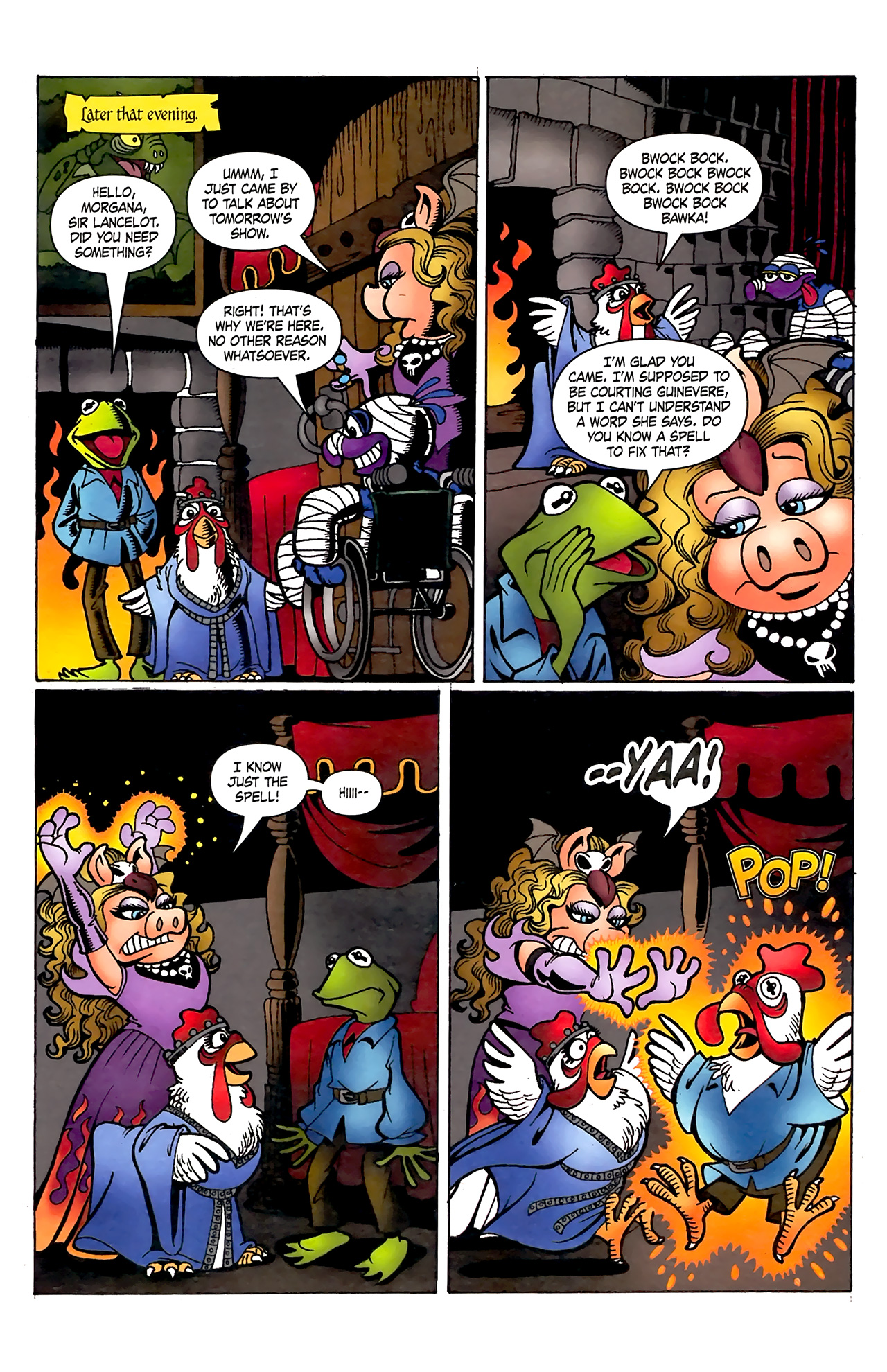 Read online Muppet King Arthur comic -  Issue #2 - 12