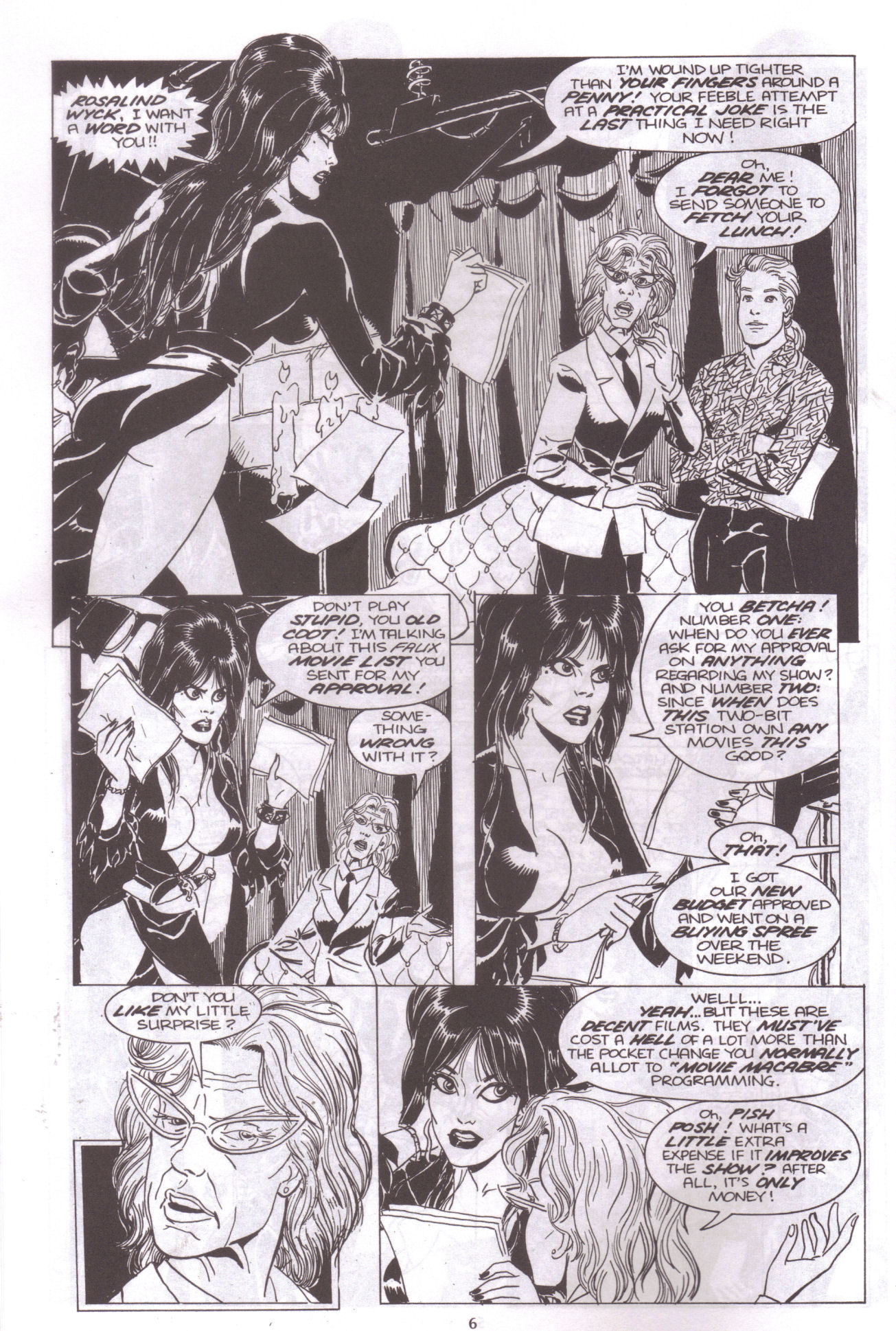 Read online Elvira, Mistress of the Dark comic -  Issue #38 - 8