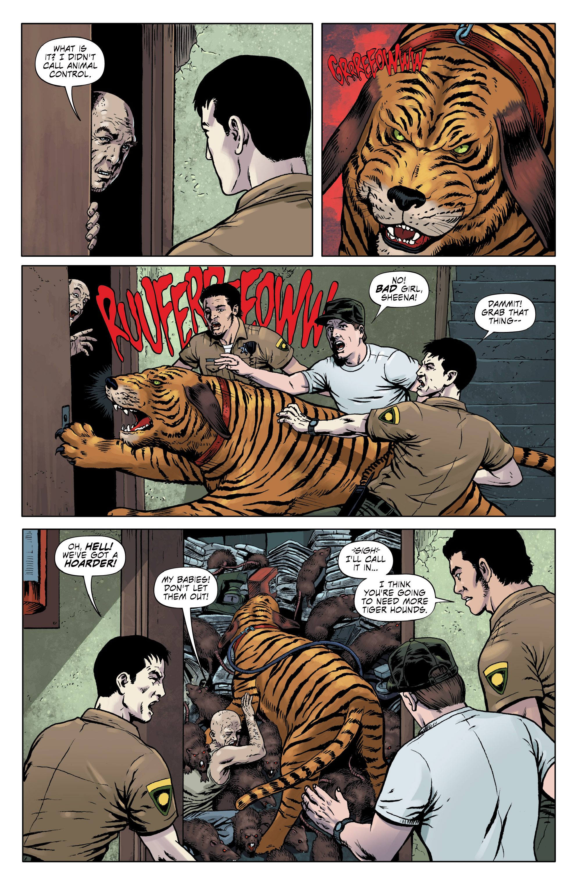 Read online Creature Cops: Special Varmint Unit comic -  Issue #1 - 18