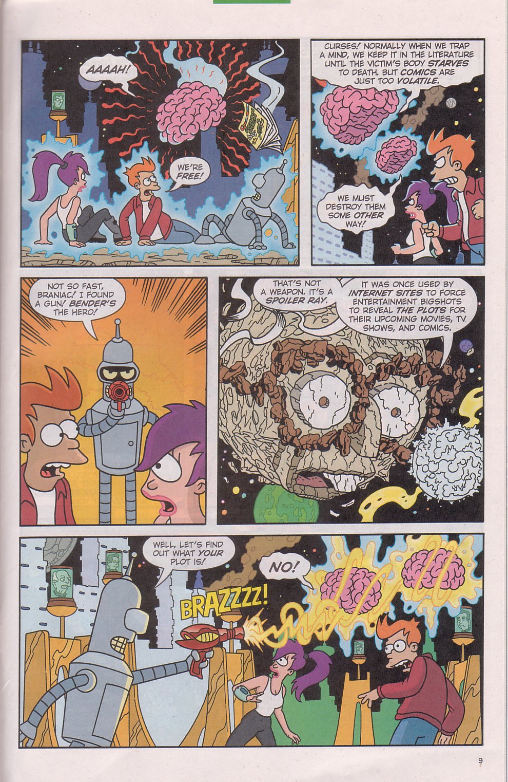 Read online The Futurama/Simpsons Infinitely Secret Crossover Crisis comic -  Issue #1 - 11