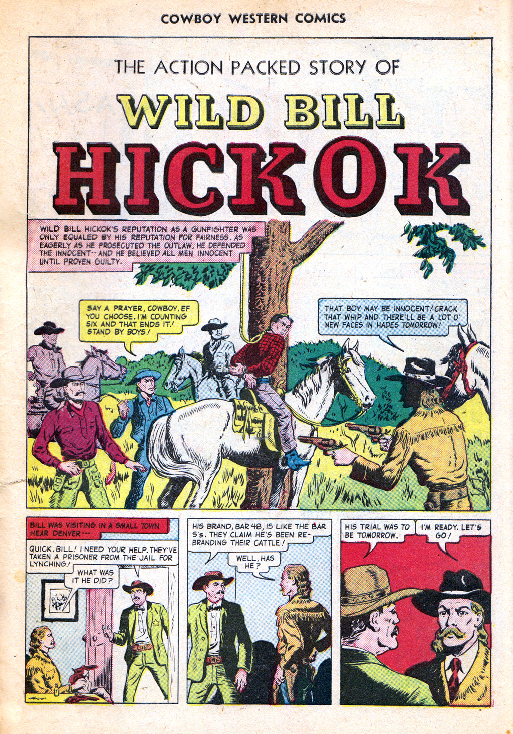 Read online Cowboy Western Comics (1948) comic -  Issue #33 - 3
