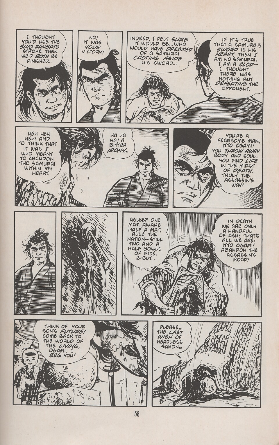 Read online Lone Wolf and Cub comic -  Issue #5 - 71