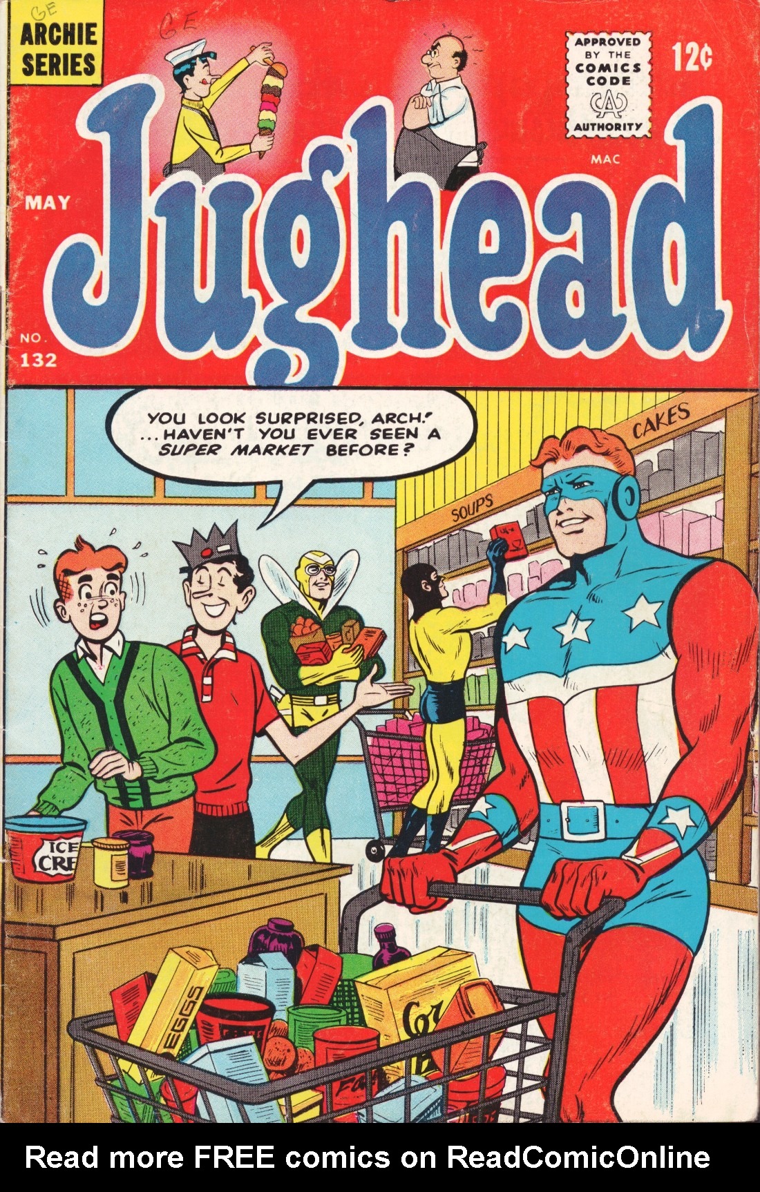 Read online Jughead (1965) comic -  Issue #132 - 1