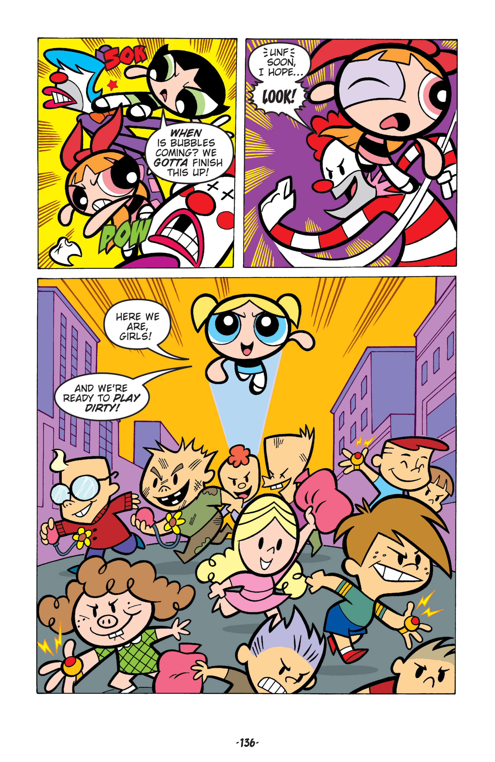 Read online Powerpuff Girls Classics comic -  Issue # TPB 2 - 137