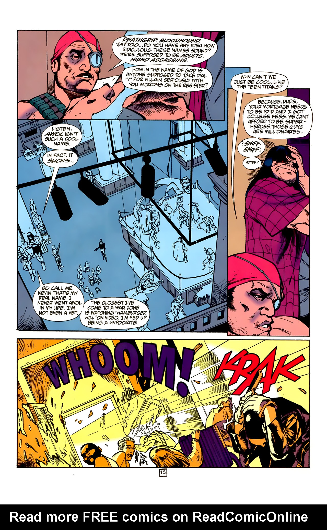 Read online Aztek: The Ultimate Man comic -  Issue #8 - 16