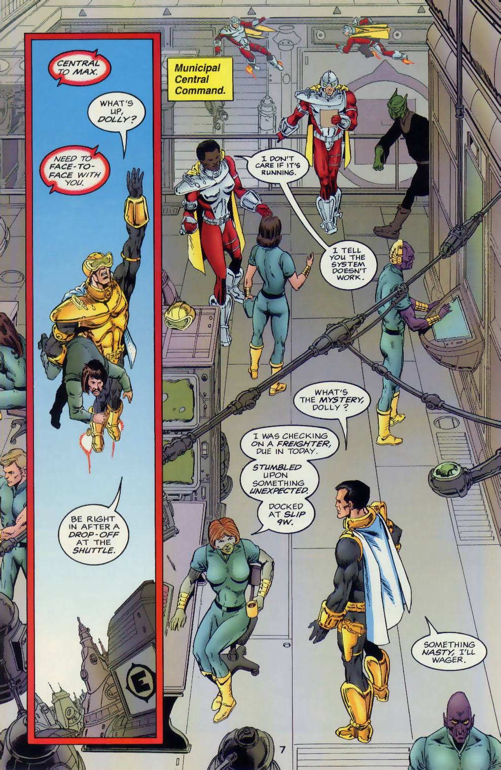 Read online Hardcore Station comic -  Issue #2 - 7