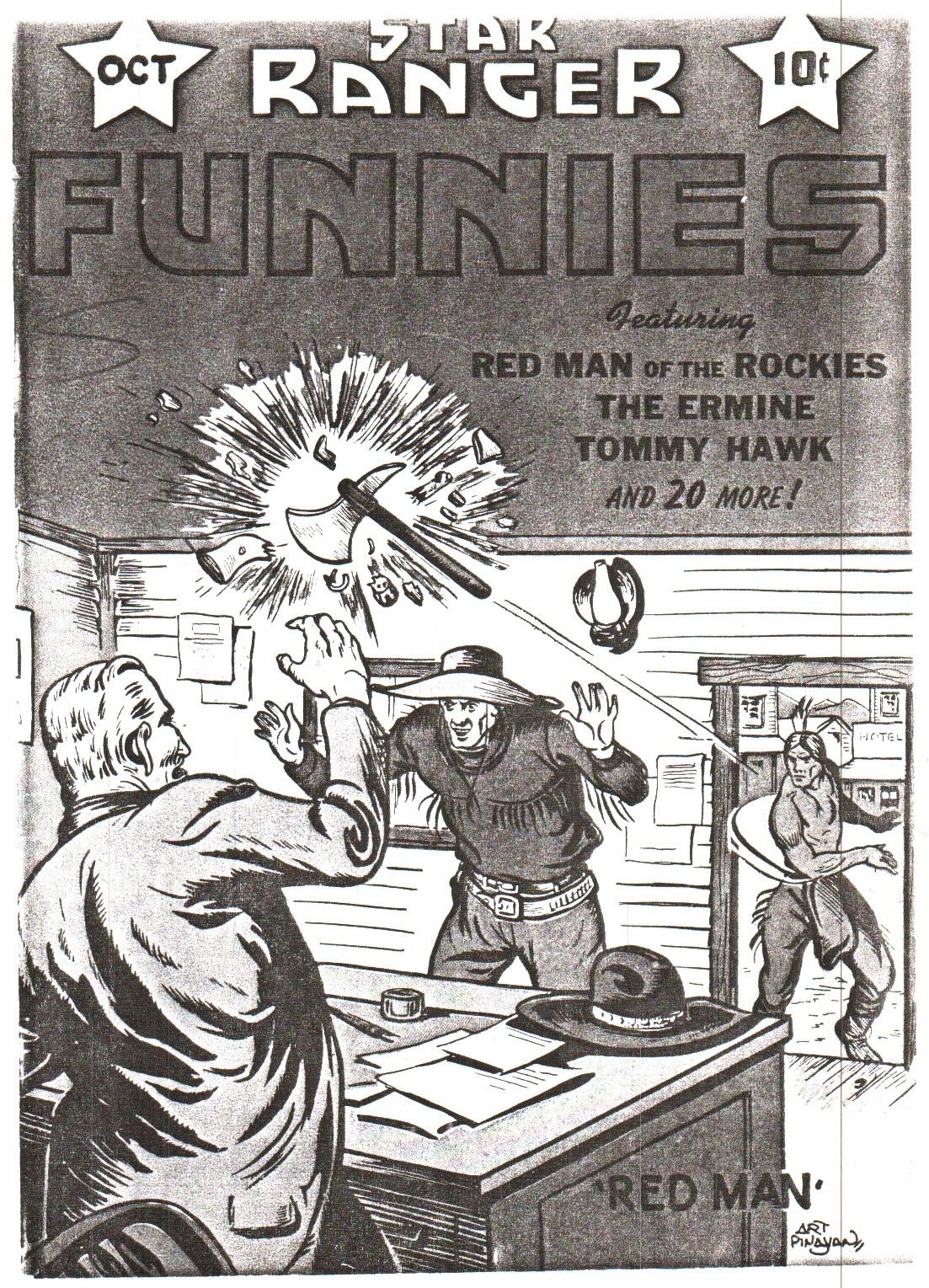 Read online Star Ranger Funnies comic -  Issue #205 - 2