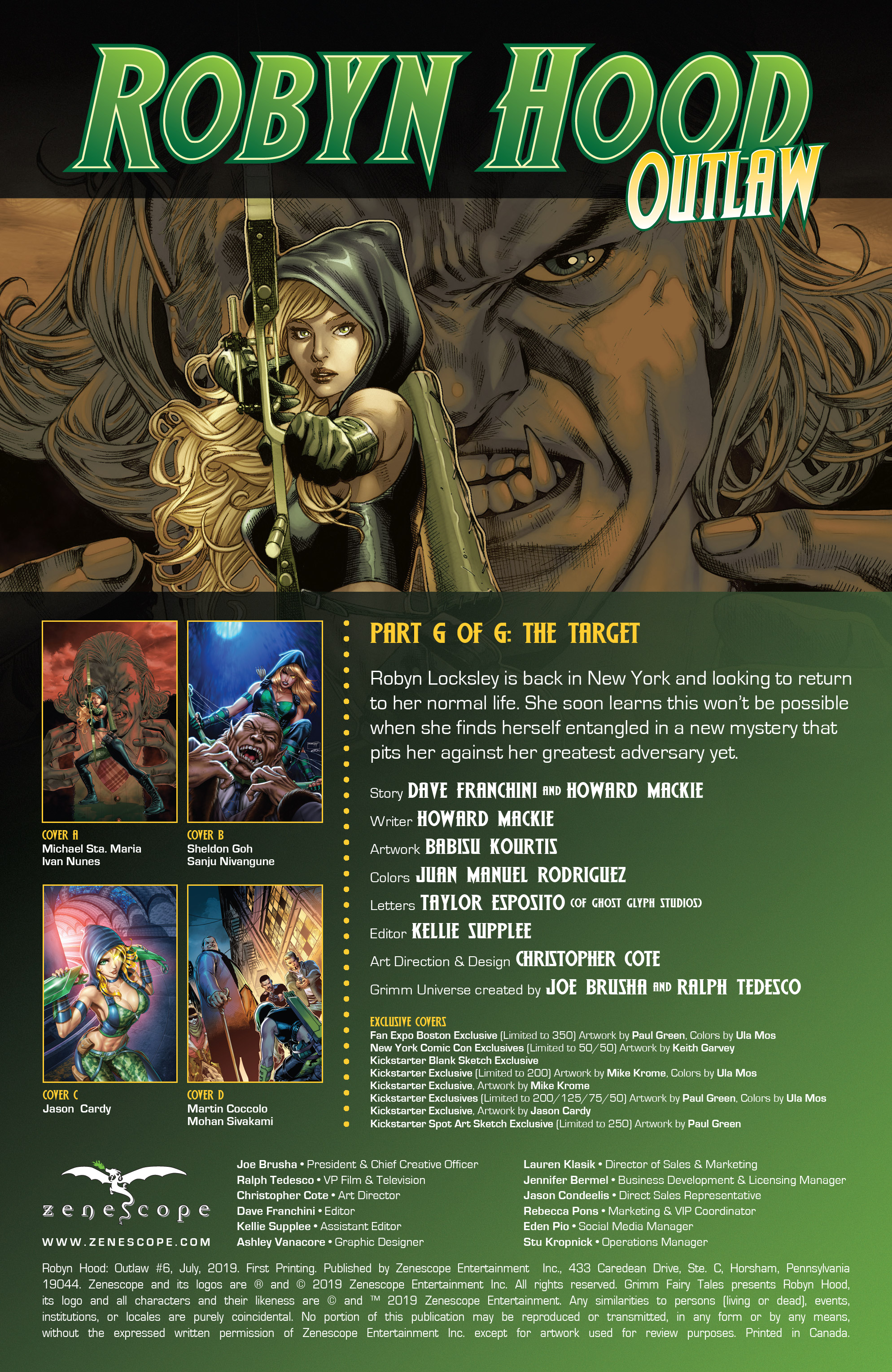 Read online Robyn Hood: Outlaw comic -  Issue #6 - 2