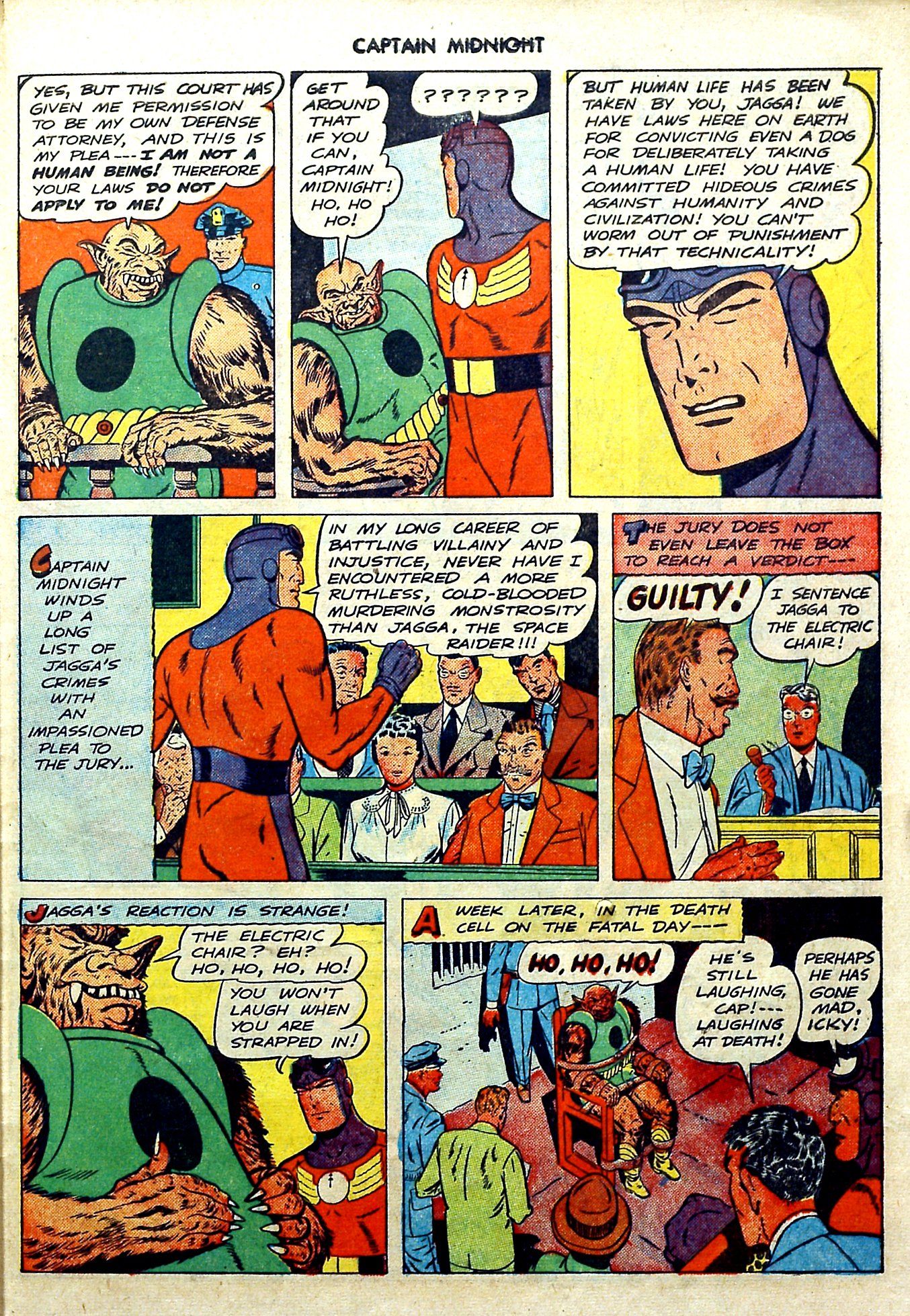 Read online Captain Midnight (1942) comic -  Issue #56 - 27