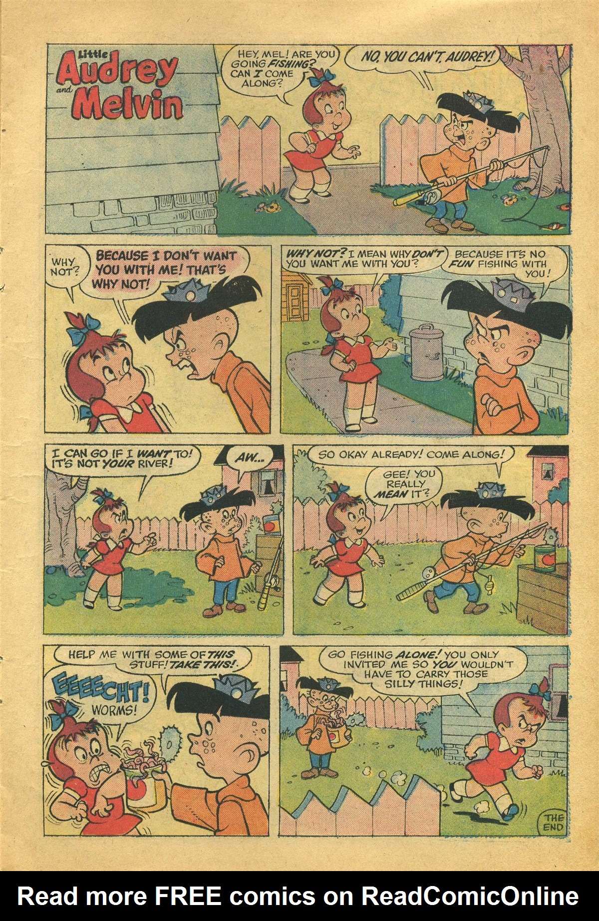 Read online Little Audrey And Melvin comic -  Issue #60 - 11