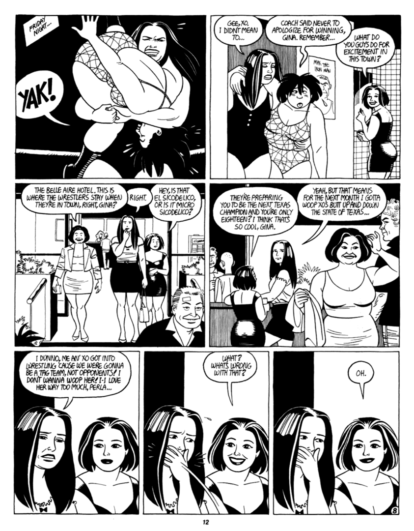 Read online Love and Rockets (1982) comic -  Issue #41 - 14