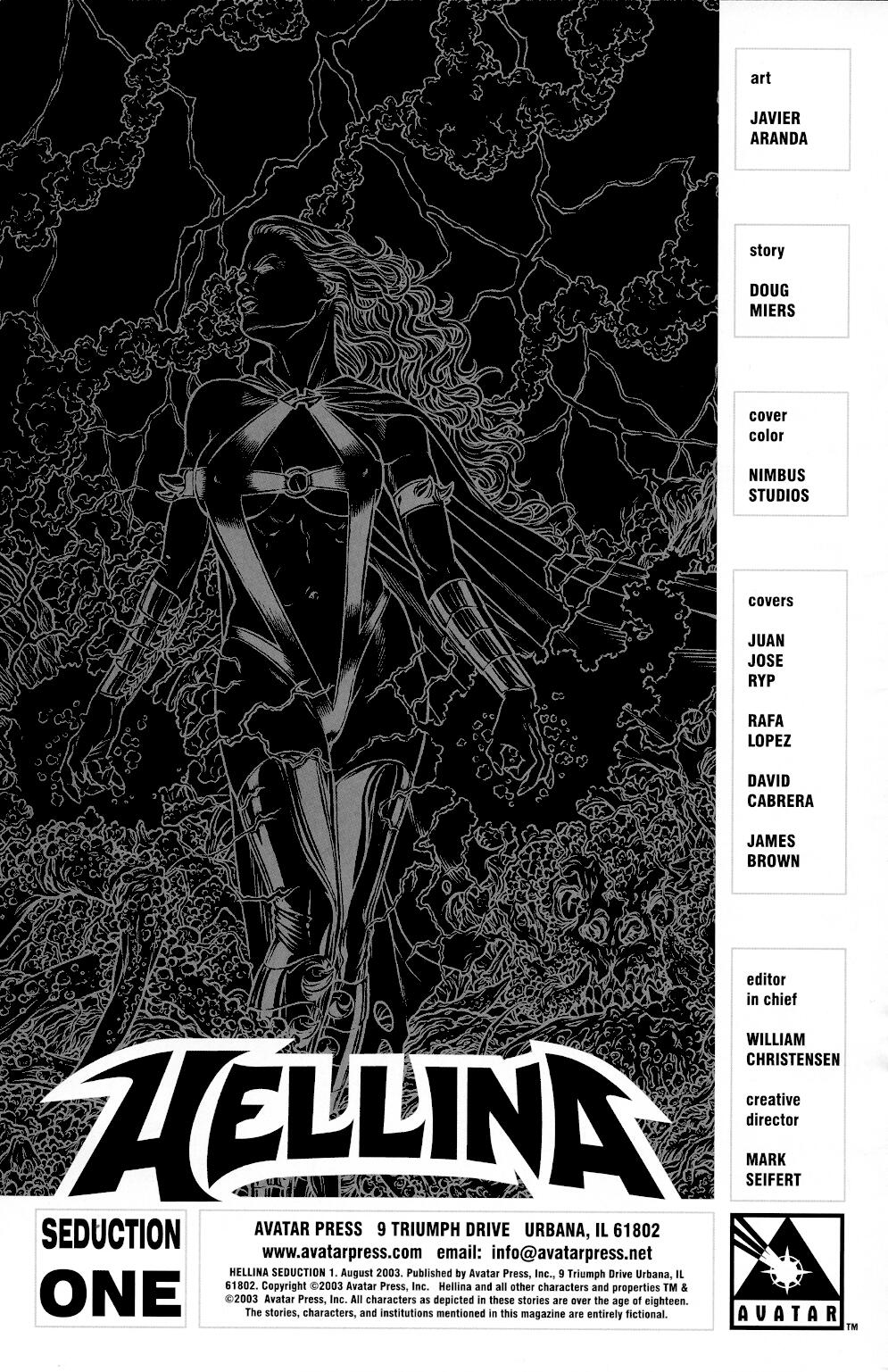 Read online Hellina: Seduction comic -  Issue #1 - 4
