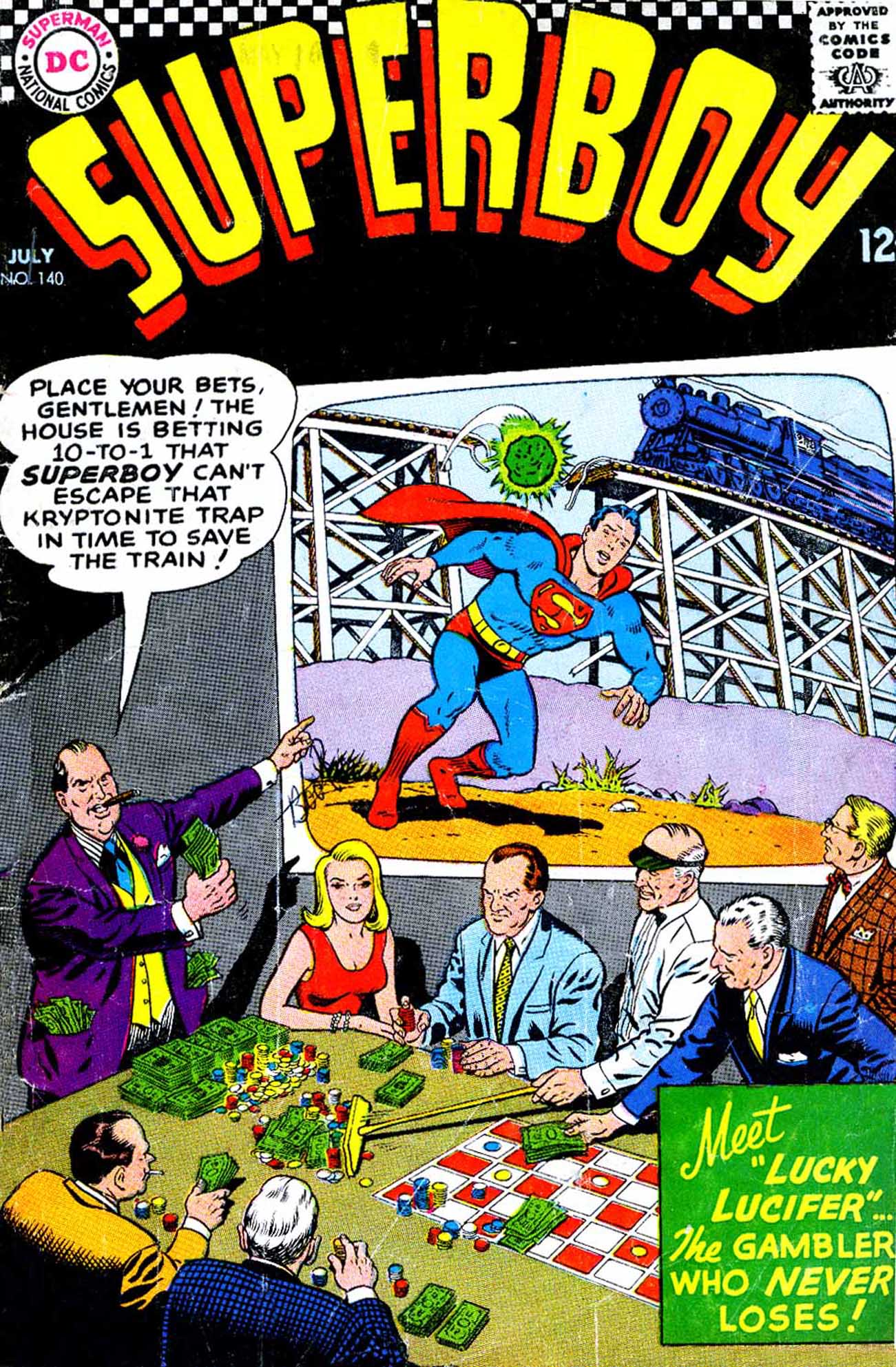 Read online Superboy (1949) comic -  Issue #140 - 1