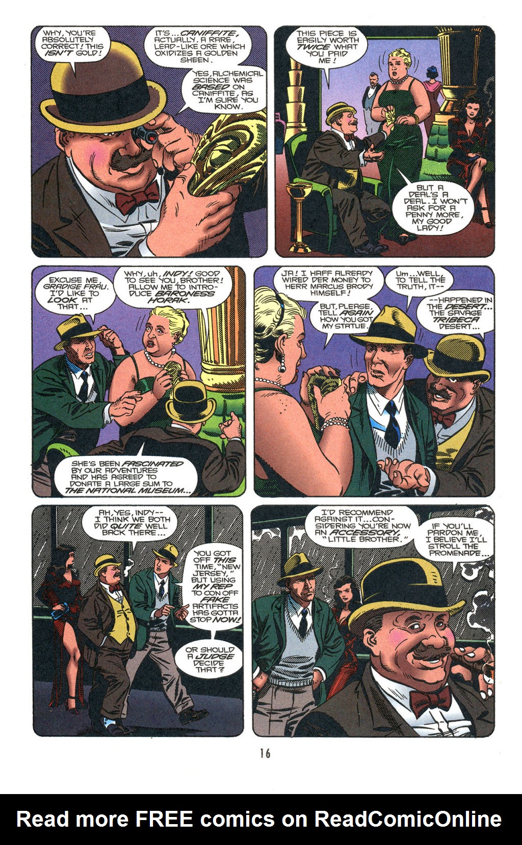 Read online Indiana Jones and the Sargasso Pirates comic -  Issue #1 - 18