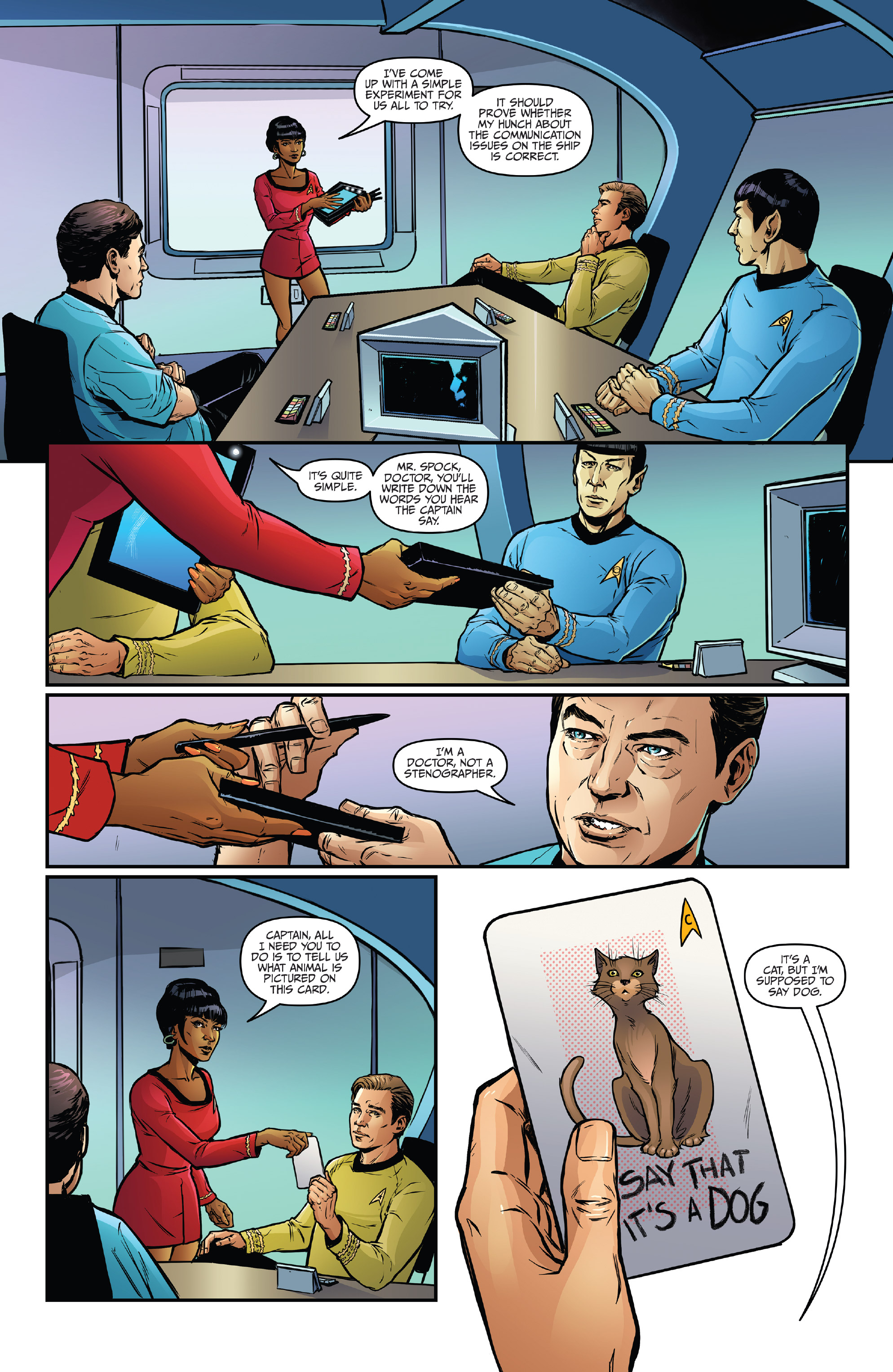 Read online Star Trek: Year Five comic -  Issue #6 - 6