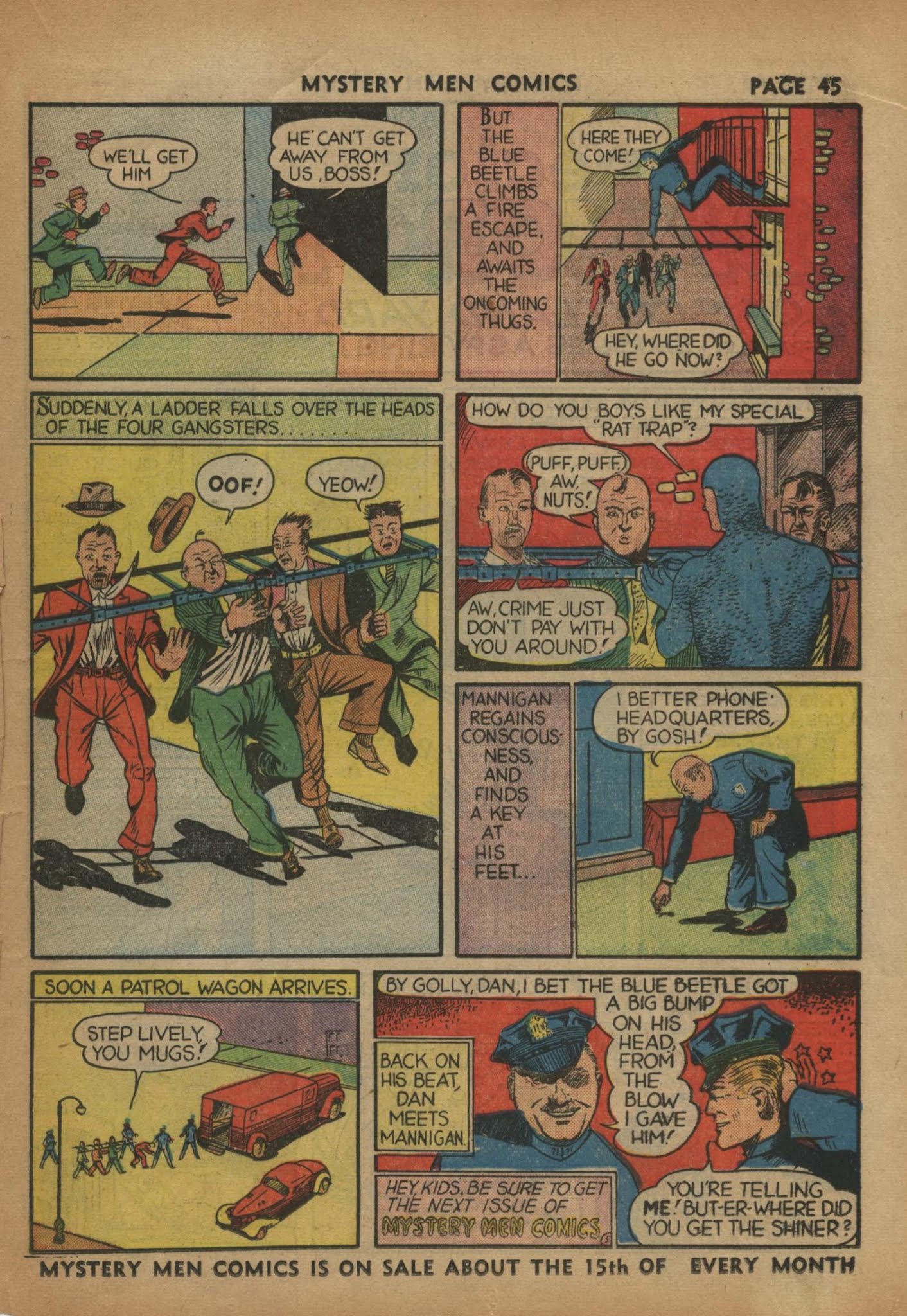 Read online Mystery Men Comics comic -  Issue #5 - 47