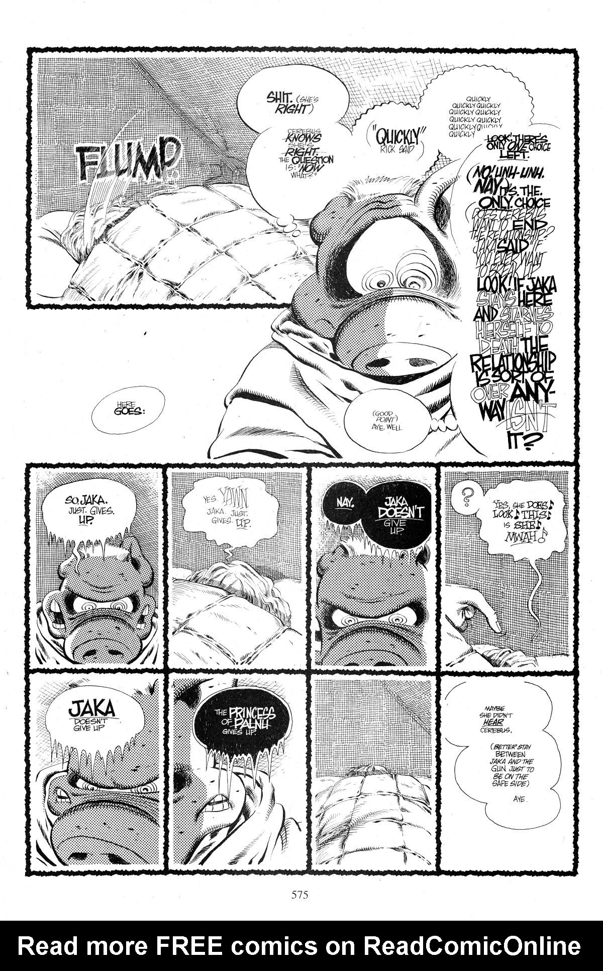 Read online Cerebus comic -  Issue #261 - 12