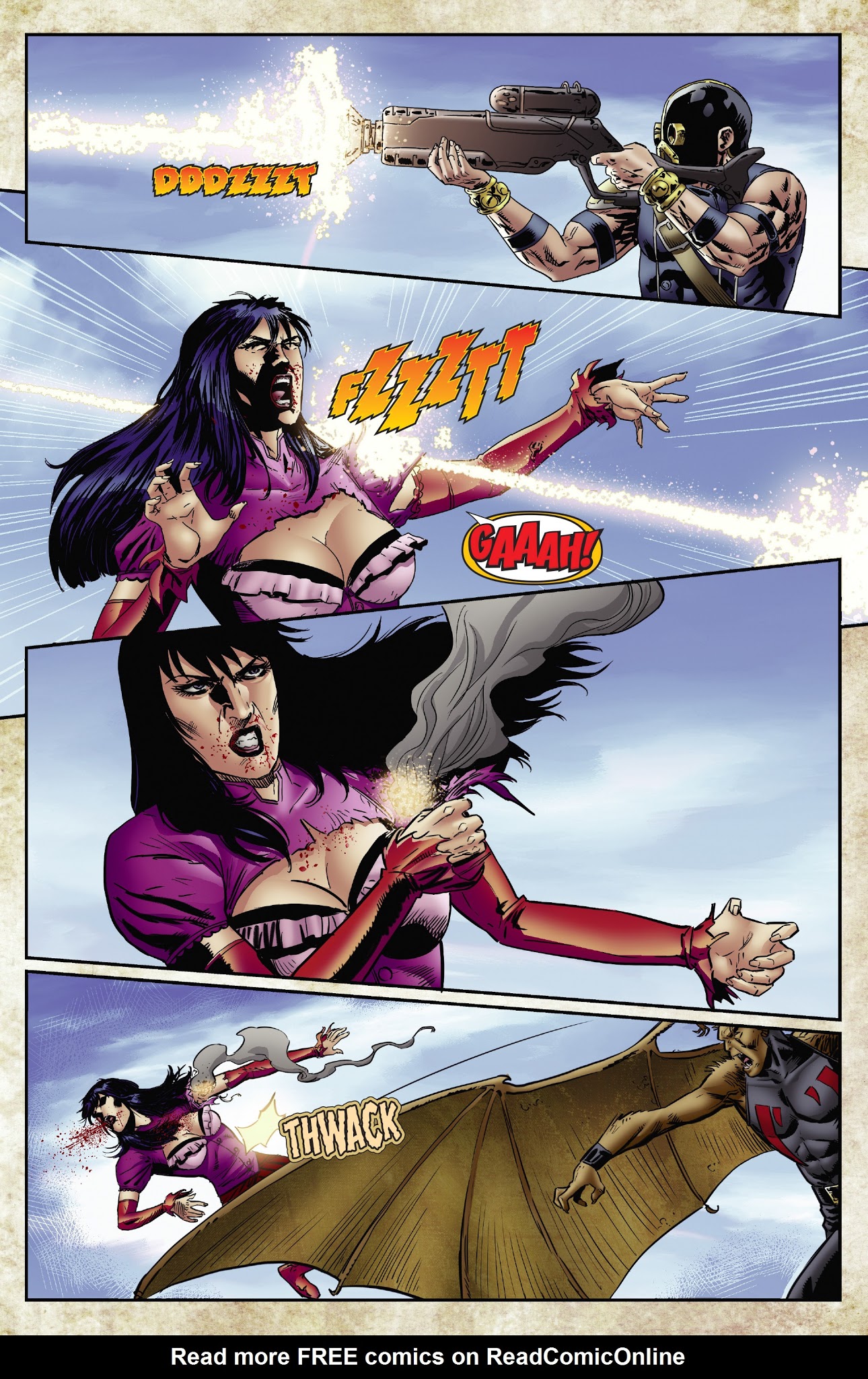 Read online Legenderry: Vampirella comic -  Issue #5 - 5