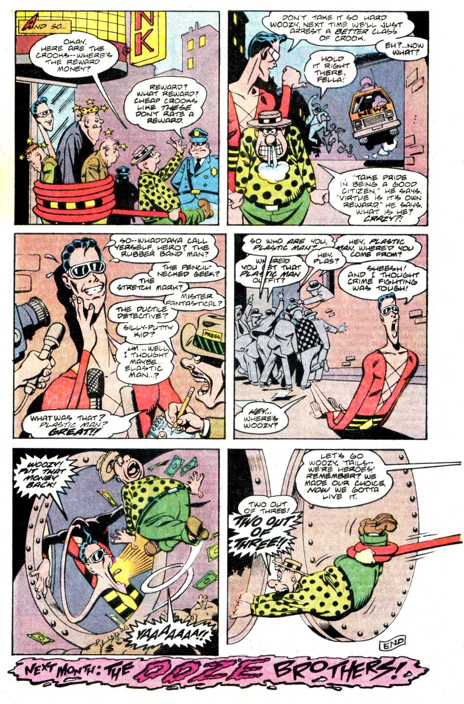 Read online Plastic Man (1988) comic -  Issue #1 - 25