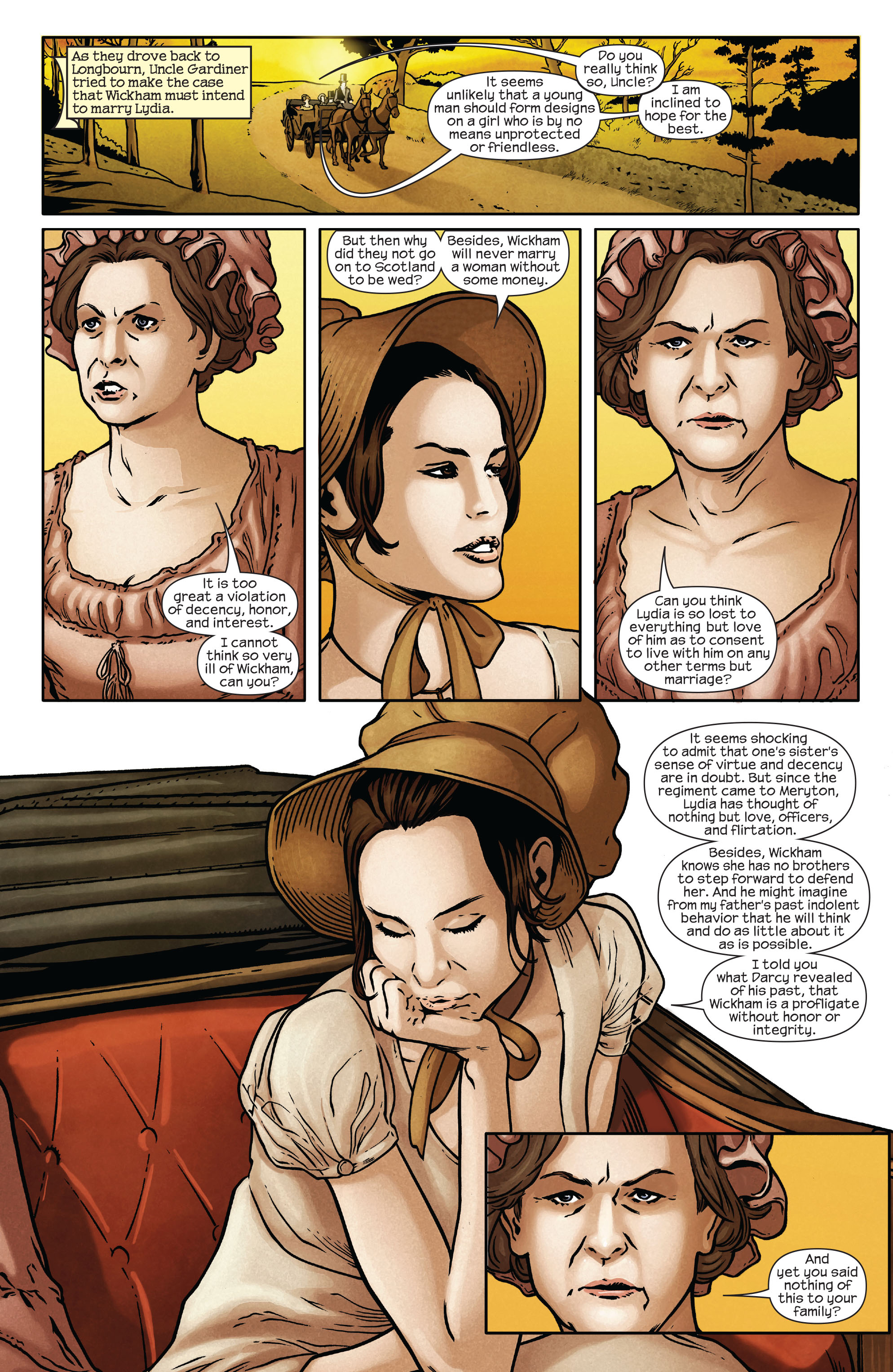 Read online Pride & Prejudice (2009) comic -  Issue #5 - 3