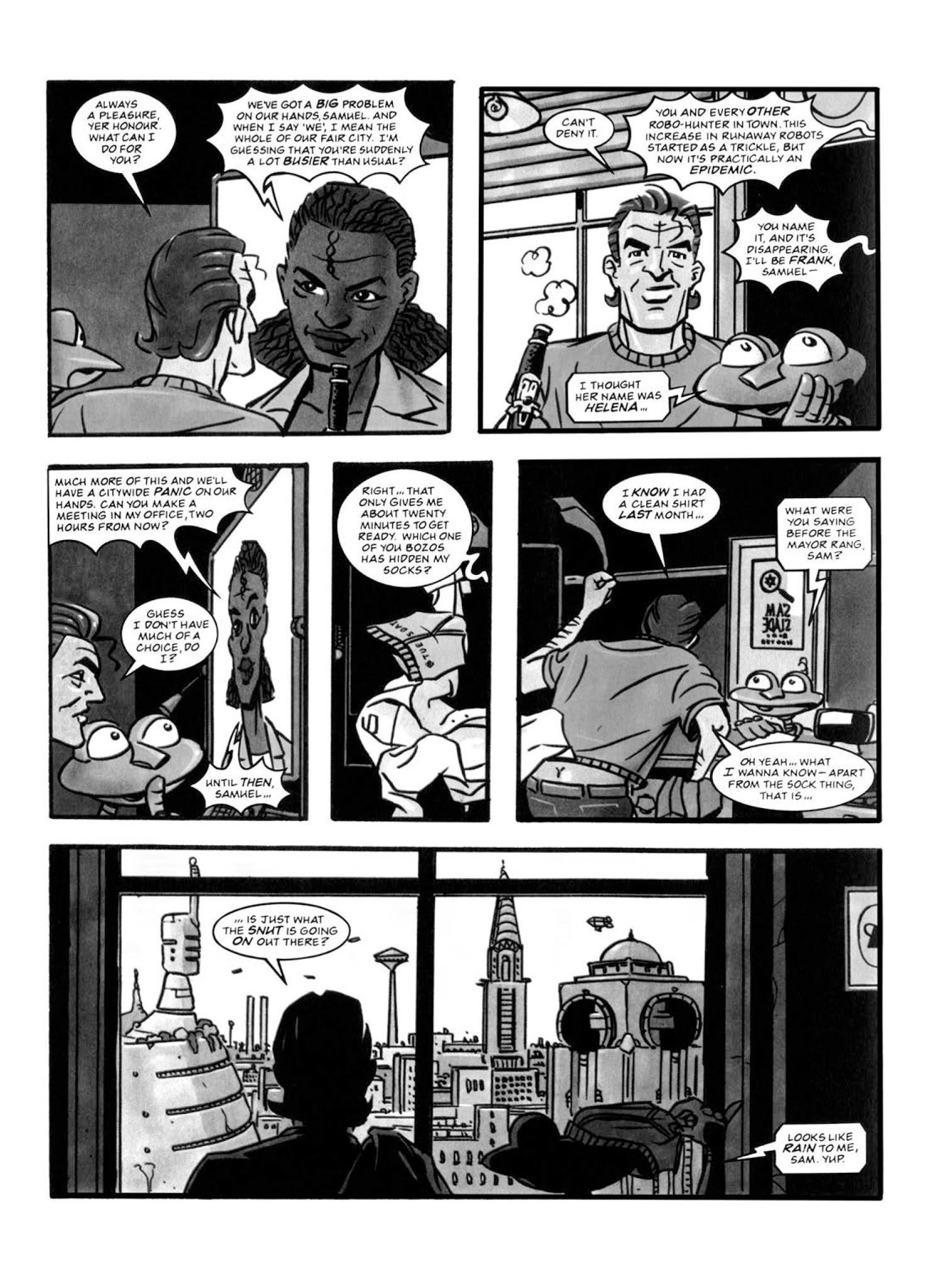 Read online Robo-Hunter: The Droid Files comic -  Issue # TPB 2 - 309