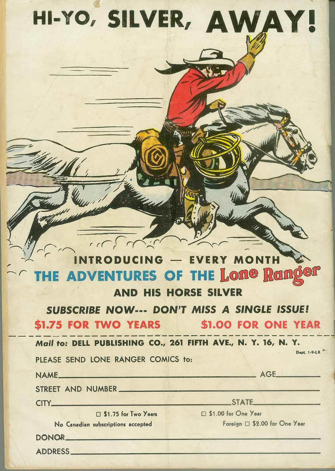 Read online The Lone Ranger (1948) comic -  Issue #7 - 52