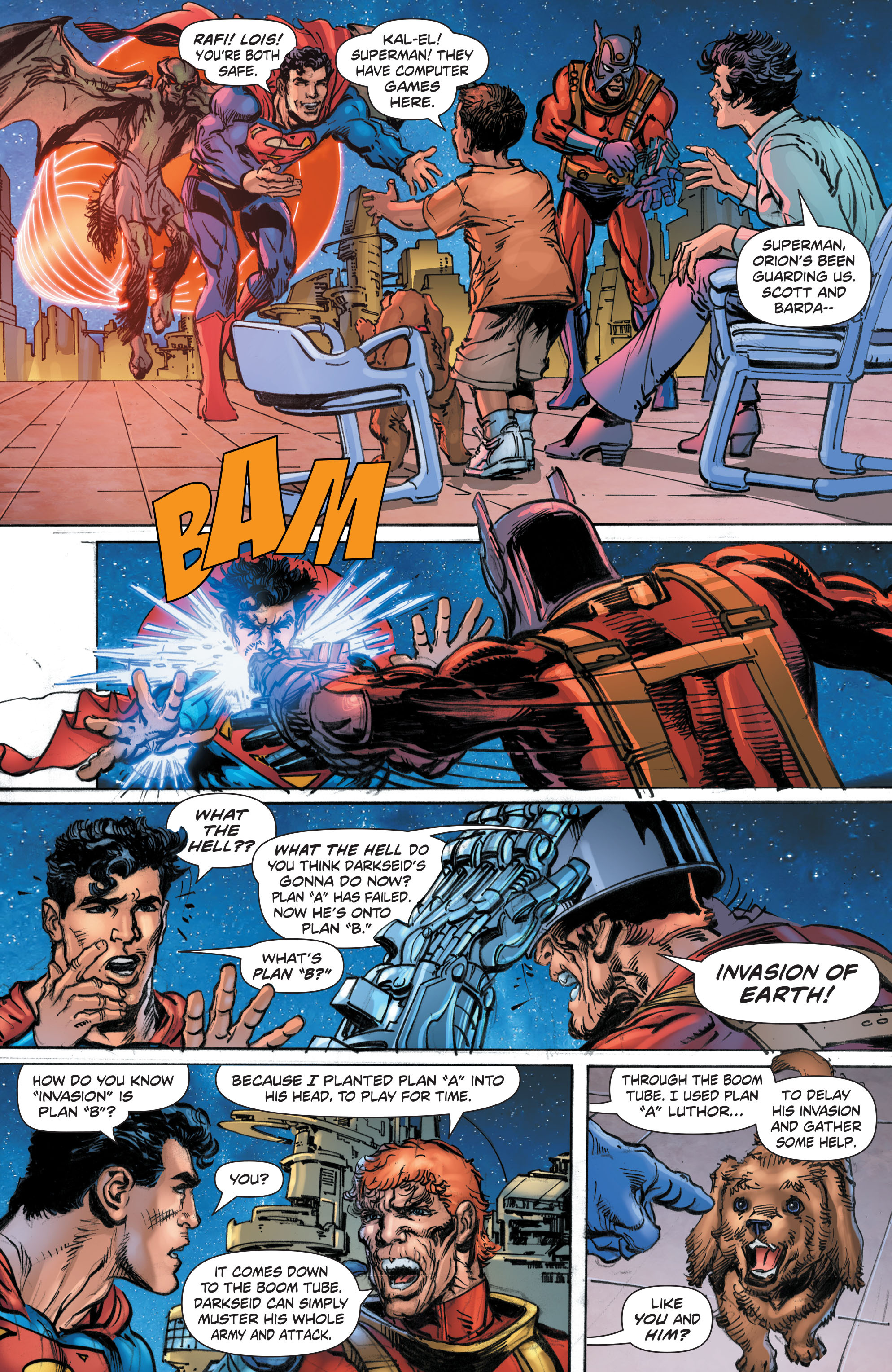Read online Superman: The Coming of the Supermen comic -  Issue #6 - 13