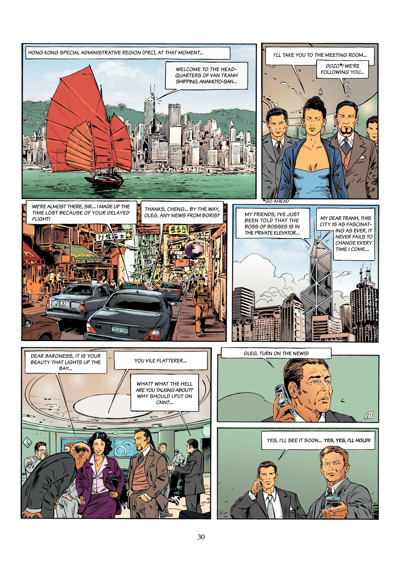 Read online Insiders comic -  Issue #5 - 32