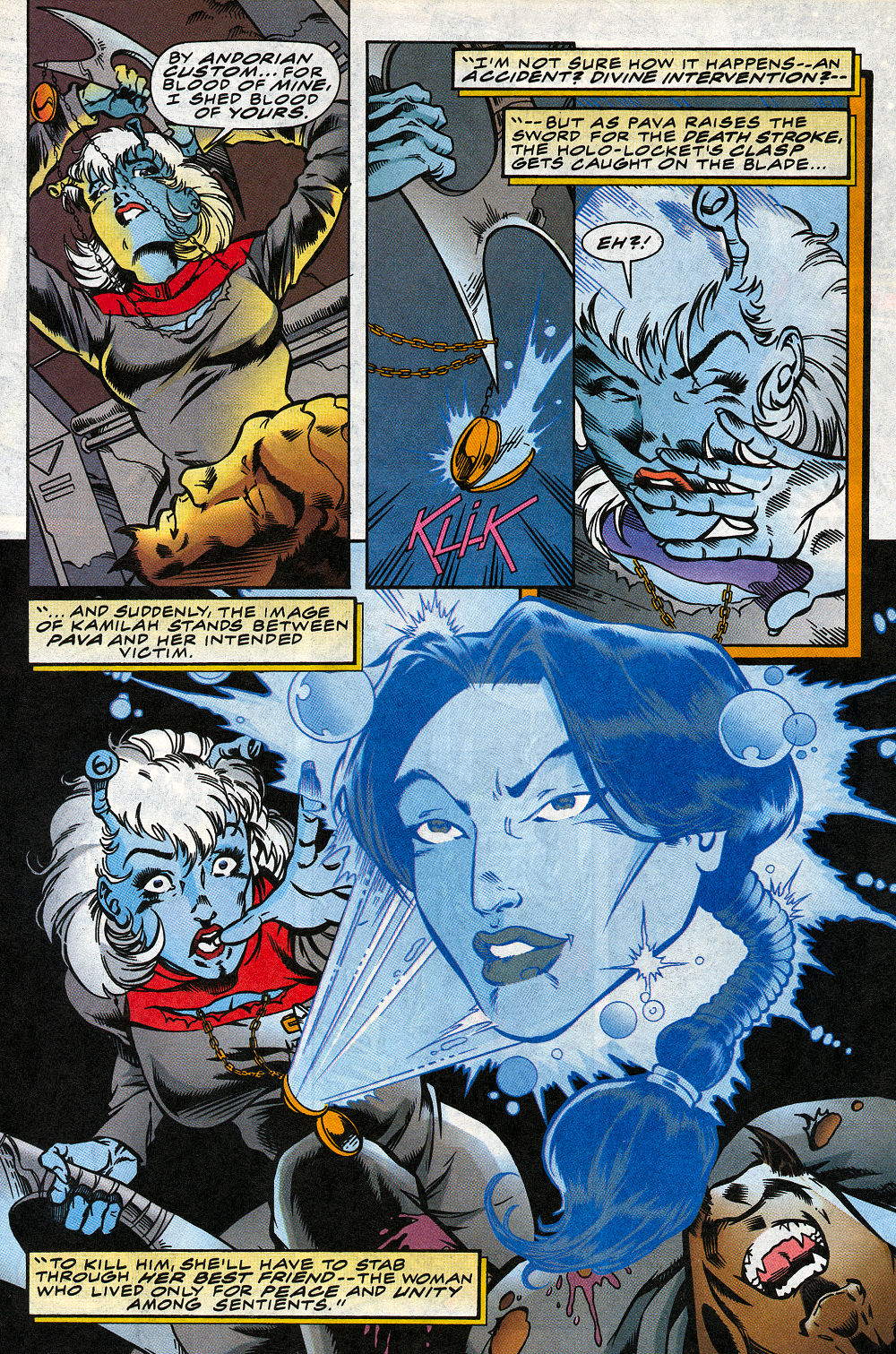 Read online Star Trek: Starfleet Academy (1996) comic -  Issue #19 - 23