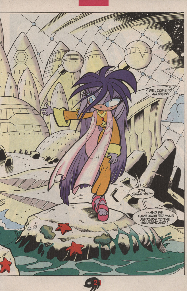 Read online Knuckles the Echidna comic -  Issue #12 - 29