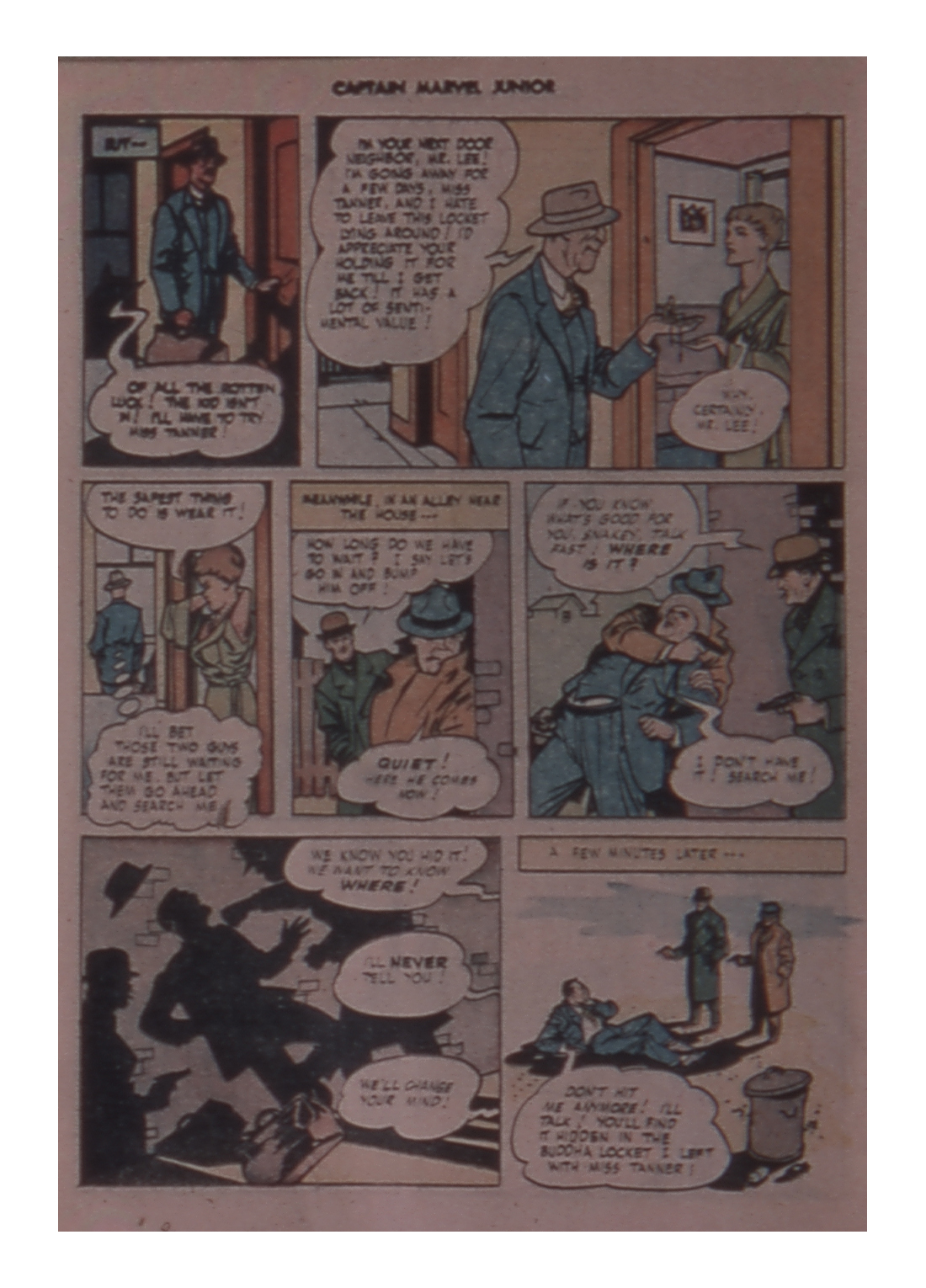 Read online Captain Marvel, Jr. comic -  Issue #47 - 16