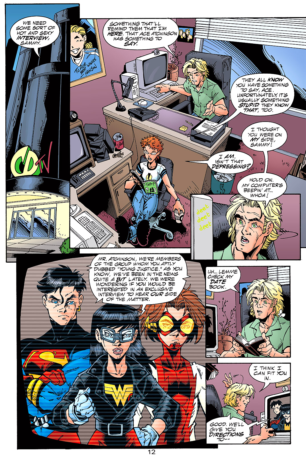 Read online Young Justice (1998) comic -  Issue #18 - 13