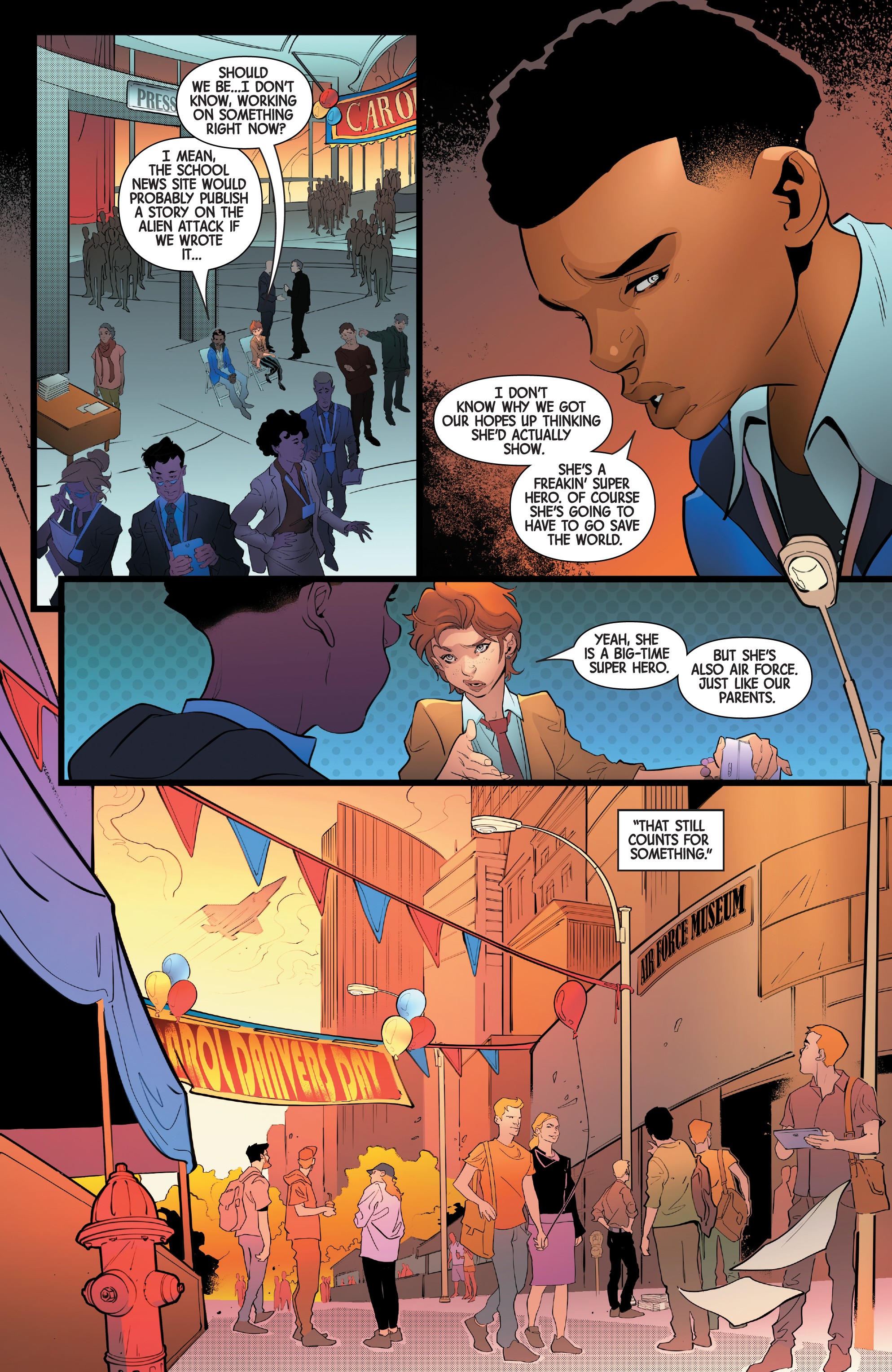 Read online Captain Marvel: Braver & Mightier comic -  Issue #1 - 10