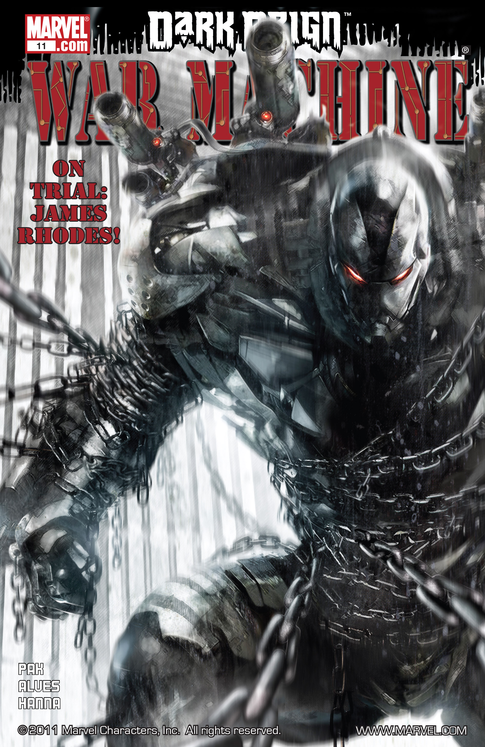 Read online War Machine (2009) comic -  Issue #11 - 1