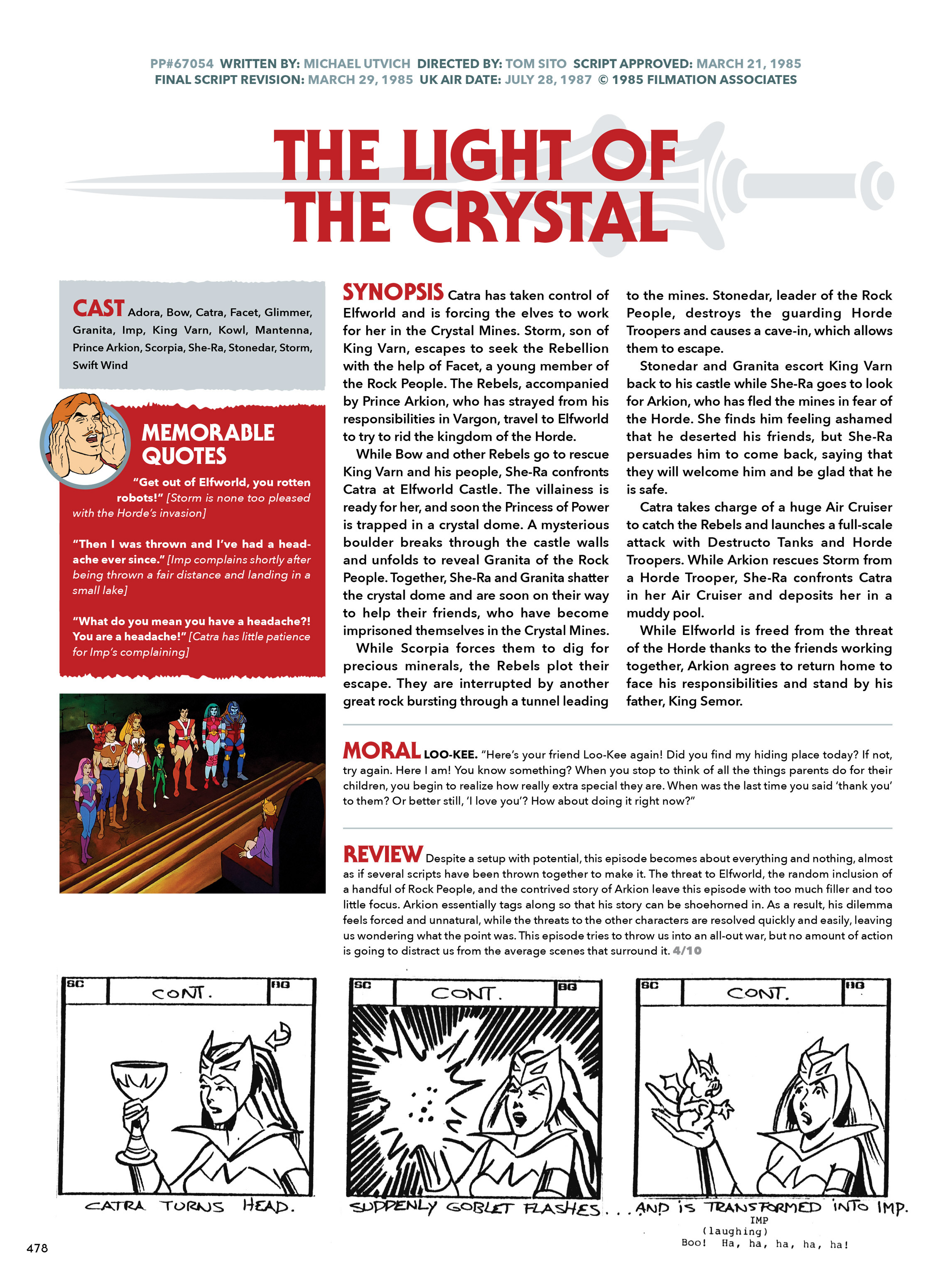 Read online He-Man and She-Ra: A Complete Guide to the Classic Animated Adventures comic -  Issue # TPB (Part 3) - 78