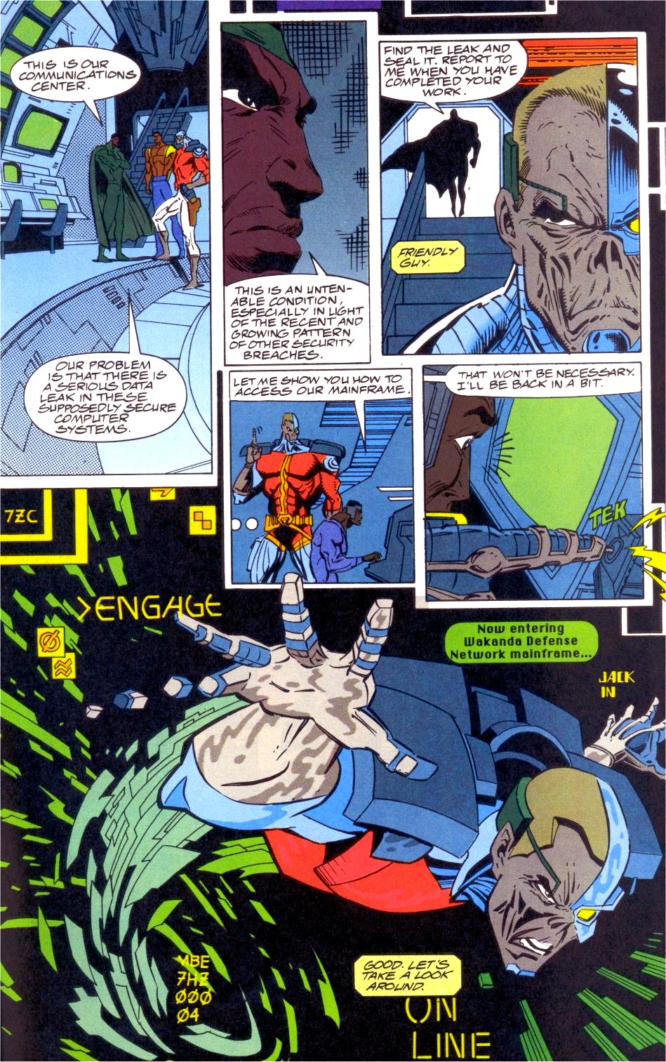 Read online Deathlok (1991) comic -  Issue #22 - 12